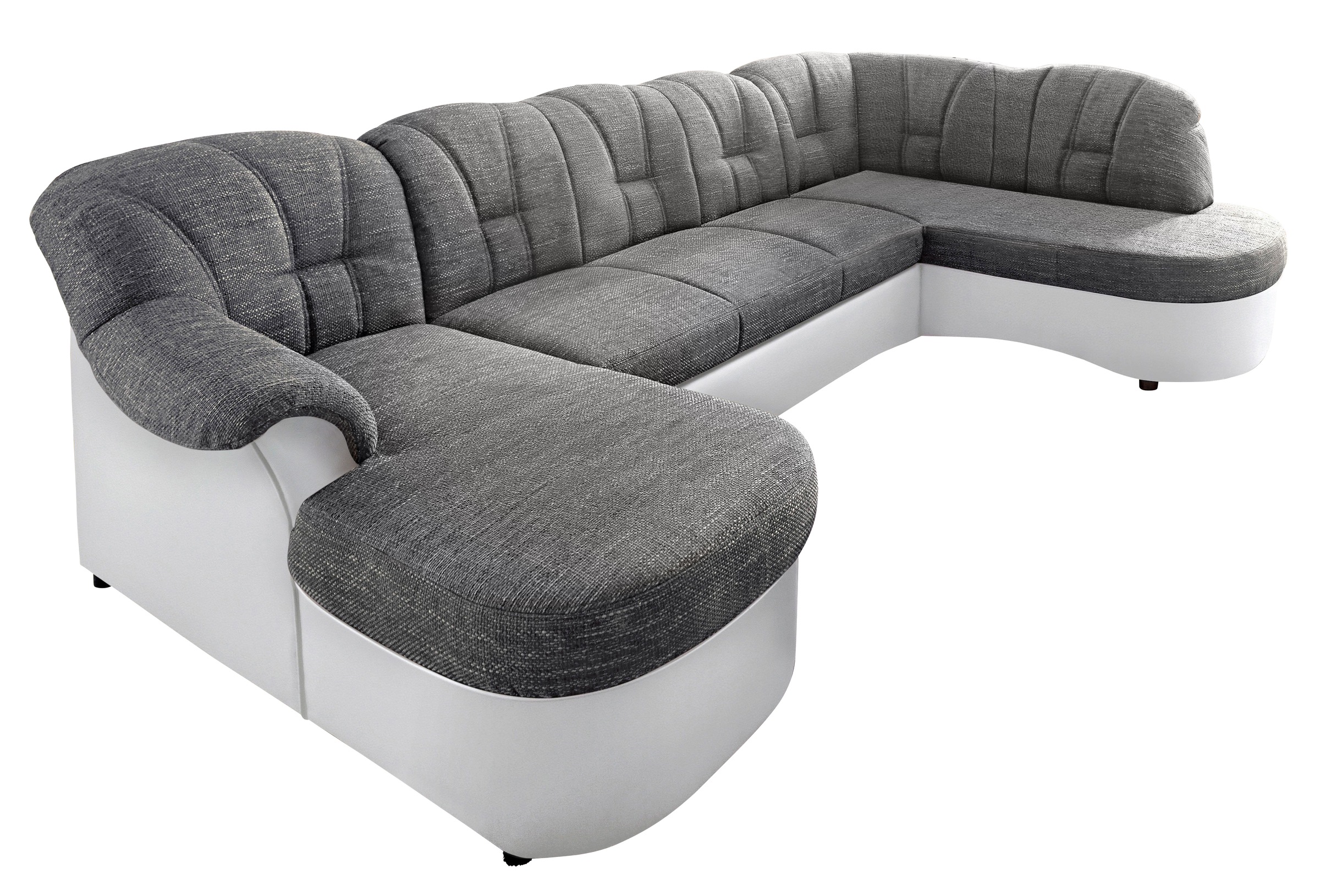 DOMO collection Wohnlandschaft »Flores auch in Leder-Bezug, B/T/H: 293/180/ günstig online kaufen