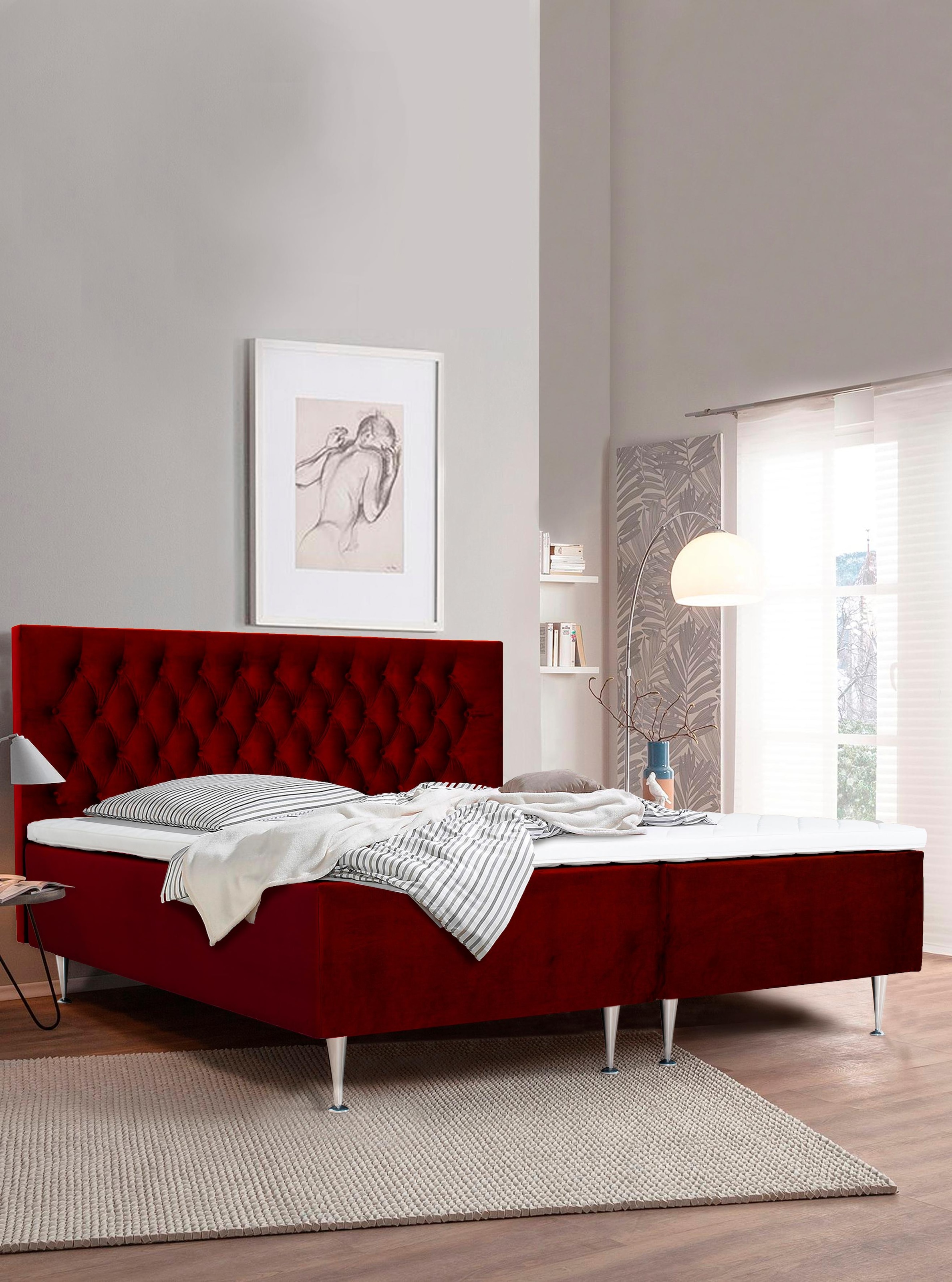 Bild von Places of Style Boxspringbett »Exclusive«