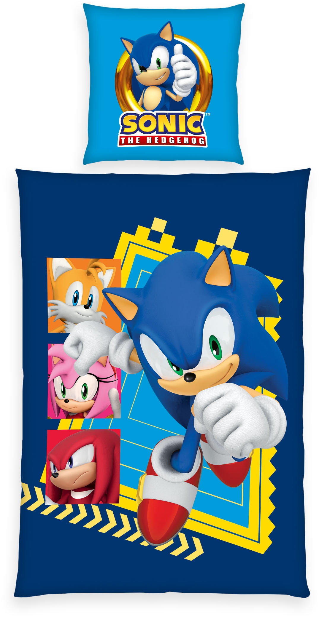 Sonic SEGA Bettwäsche »Sonic«, Wendebettwäsche günstig online kaufen