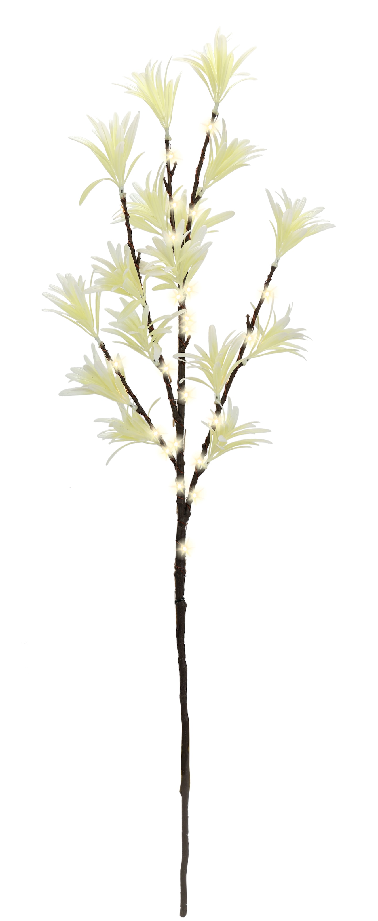 I.GE.A. Kunstzweig »LED-Dekozweig« Batteriebetrieben Zweig mit Timer Warmwe günstig online kaufen