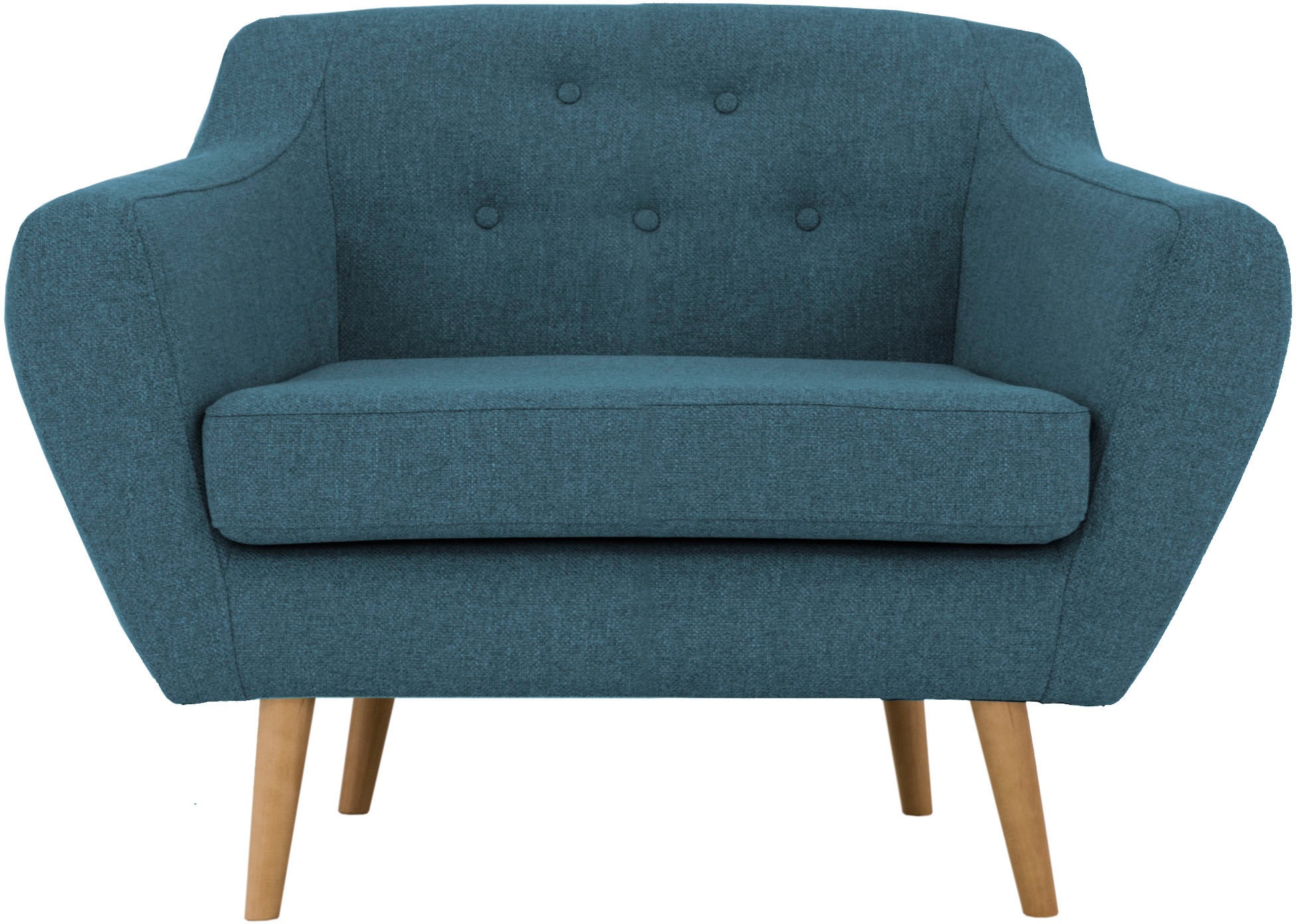 Home affaire Sessel »Renne« mit Heftung im Rücken im skandinavischem Stil günstig online kaufen