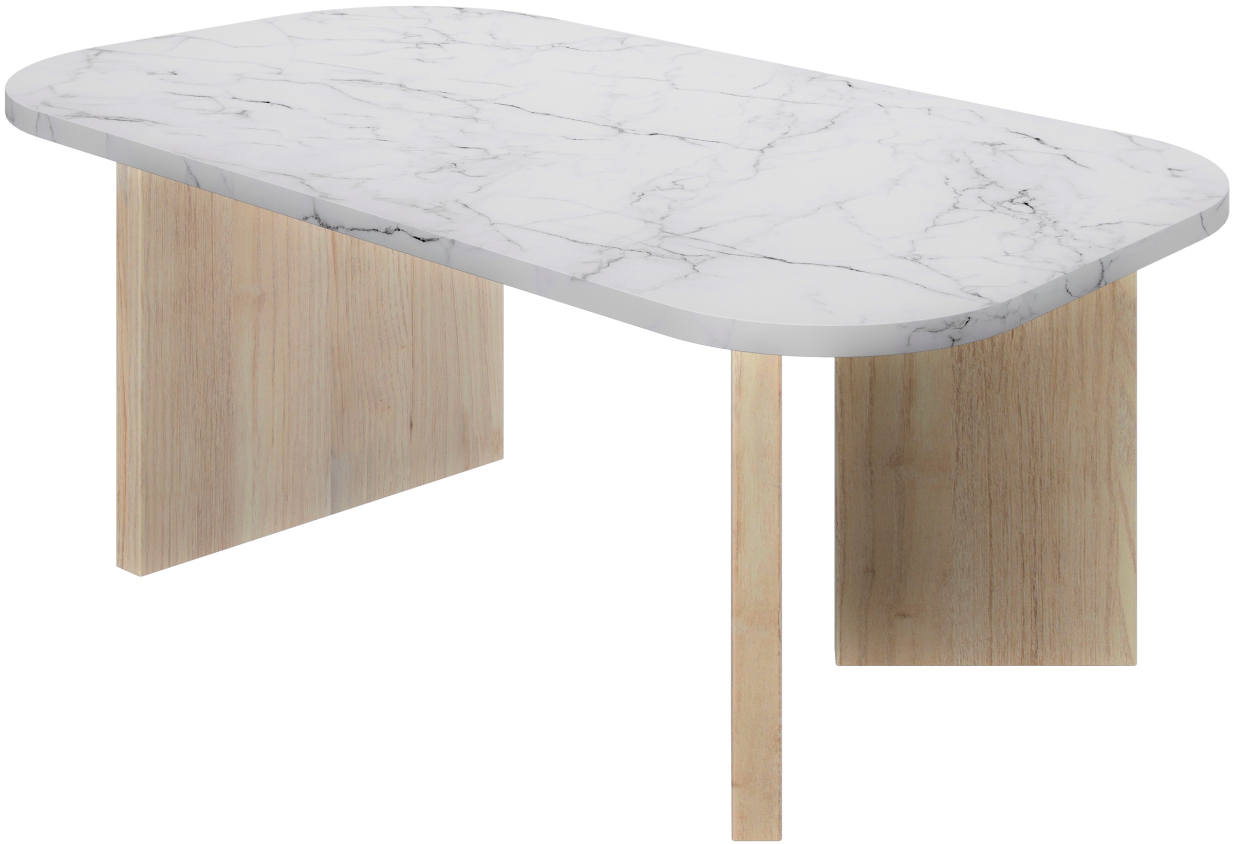 Gami Couchtisch "Quartz" Couchtisch mit Marmor-optik Tischeplatte günstig online kaufen