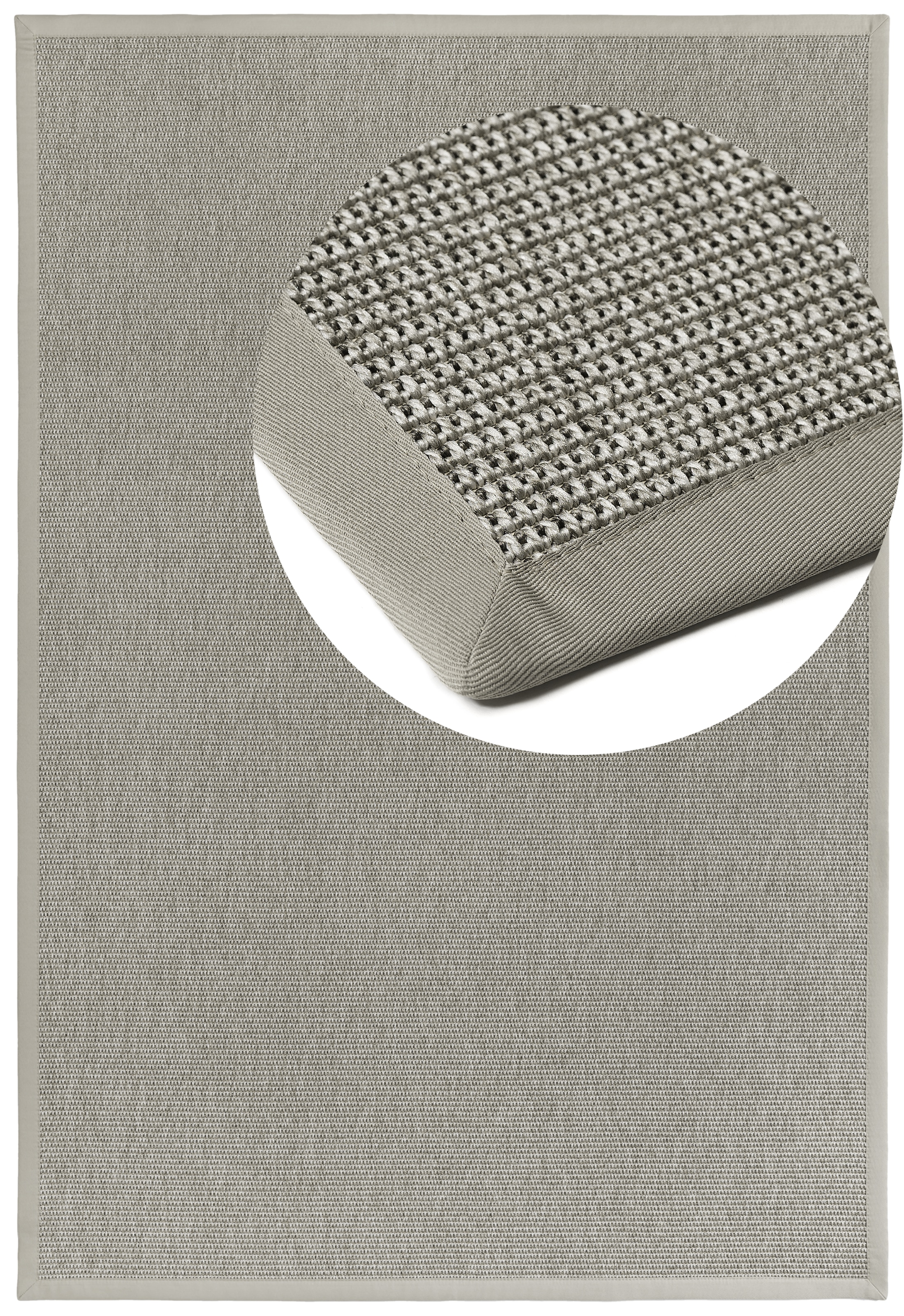 Dekowe Teppich »Basic S2 Twill«, rechteckig, 10 mm Höhe, meliert, Sisalopti günstig online kaufen