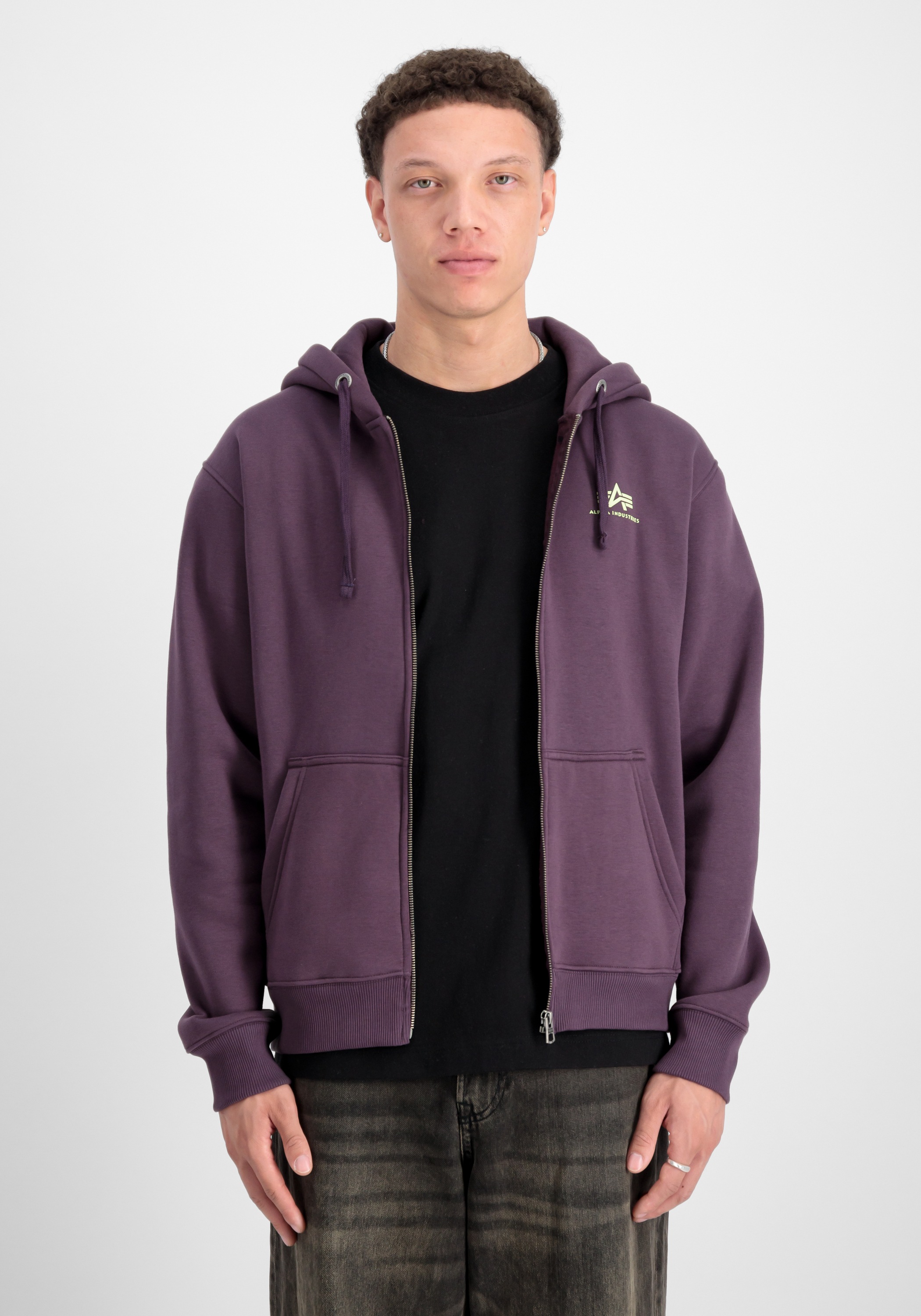 Alpha Industries Hoodie »Alpha Industries Men - Hoodies Basic Zip Hoodie SL«