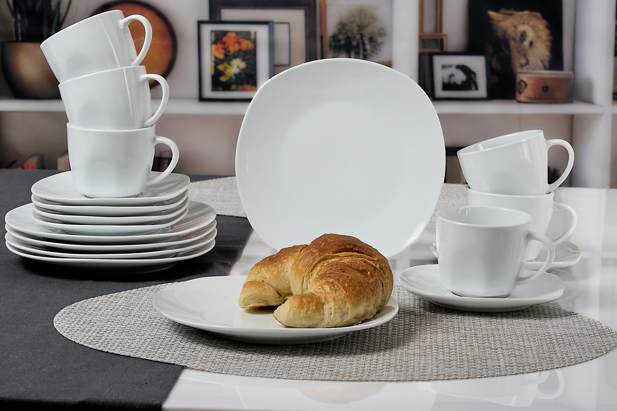 Retsch Arzberg Kaffeeservice »Geschirr-Set, Service Fino«, (Set, 18 tlg.), 18 Teile, für 6 Personen