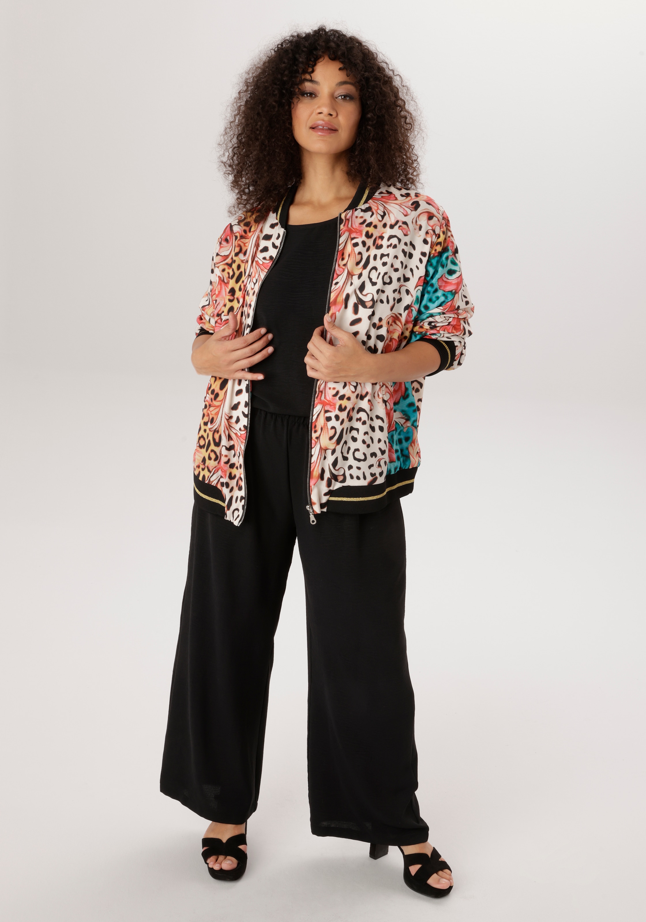 Aniston PLUS Schlupfhose  in weicher Pique-Qualität - NEUE KOLLEKTION