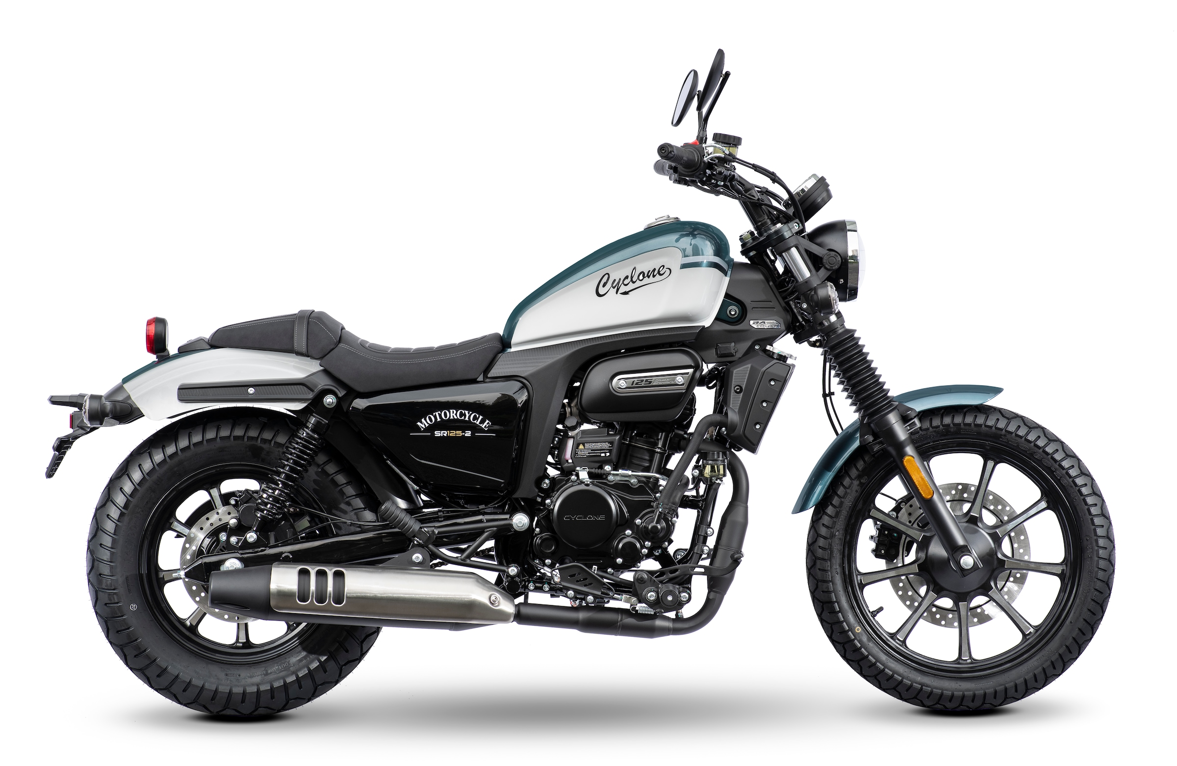 Cyclone Motorrad »RA125 Plus, 125, E5+, Cruiser« 124 cm³ 99 km/h Euro 5+ 15 11 kW, 15 PS, ABS, 125er Chopper, digitales Cockpit