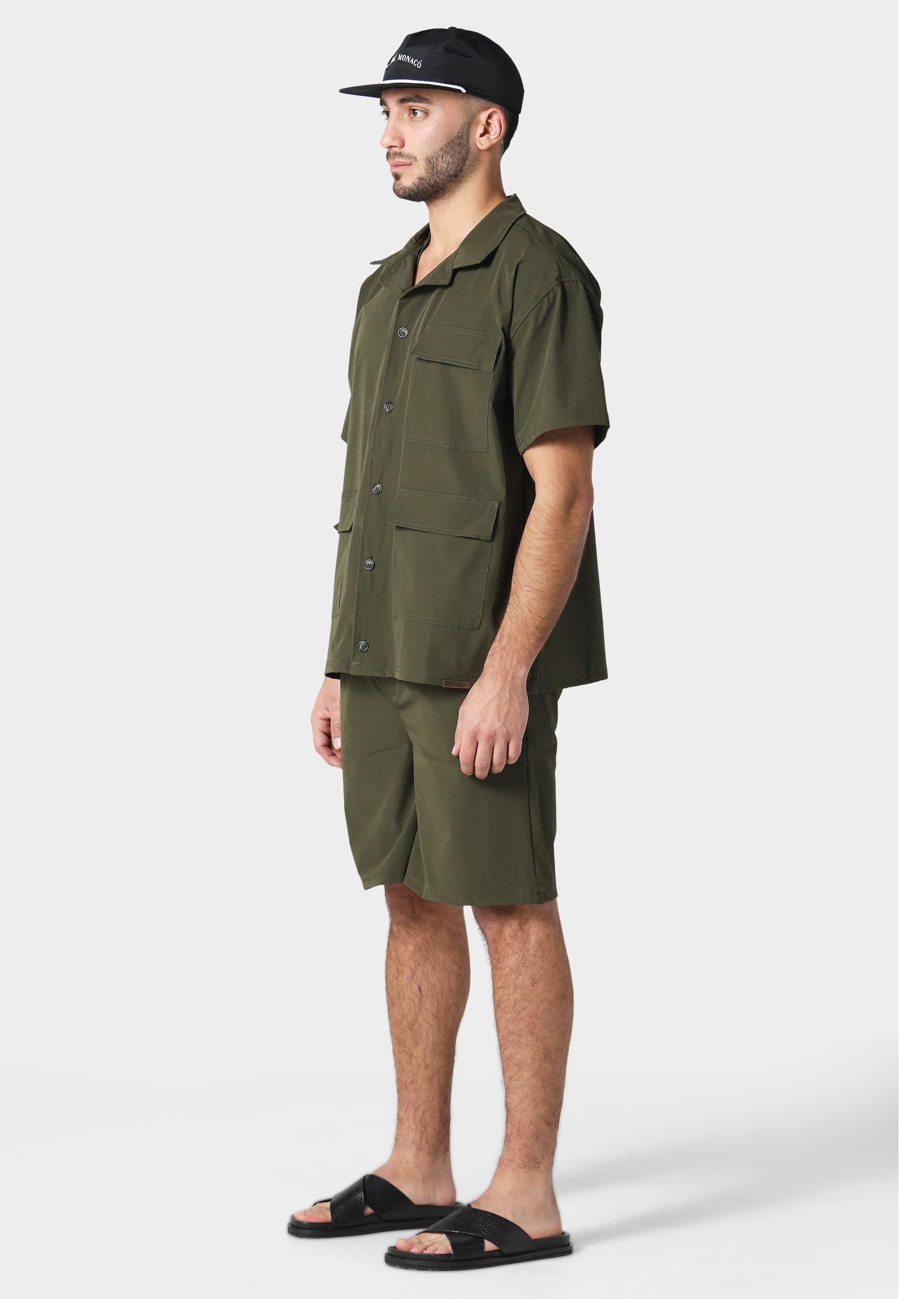 Pas De Monaco Kurzarmhemd »Pas De Monaco UTILITY SHIRT« 1 Stk.