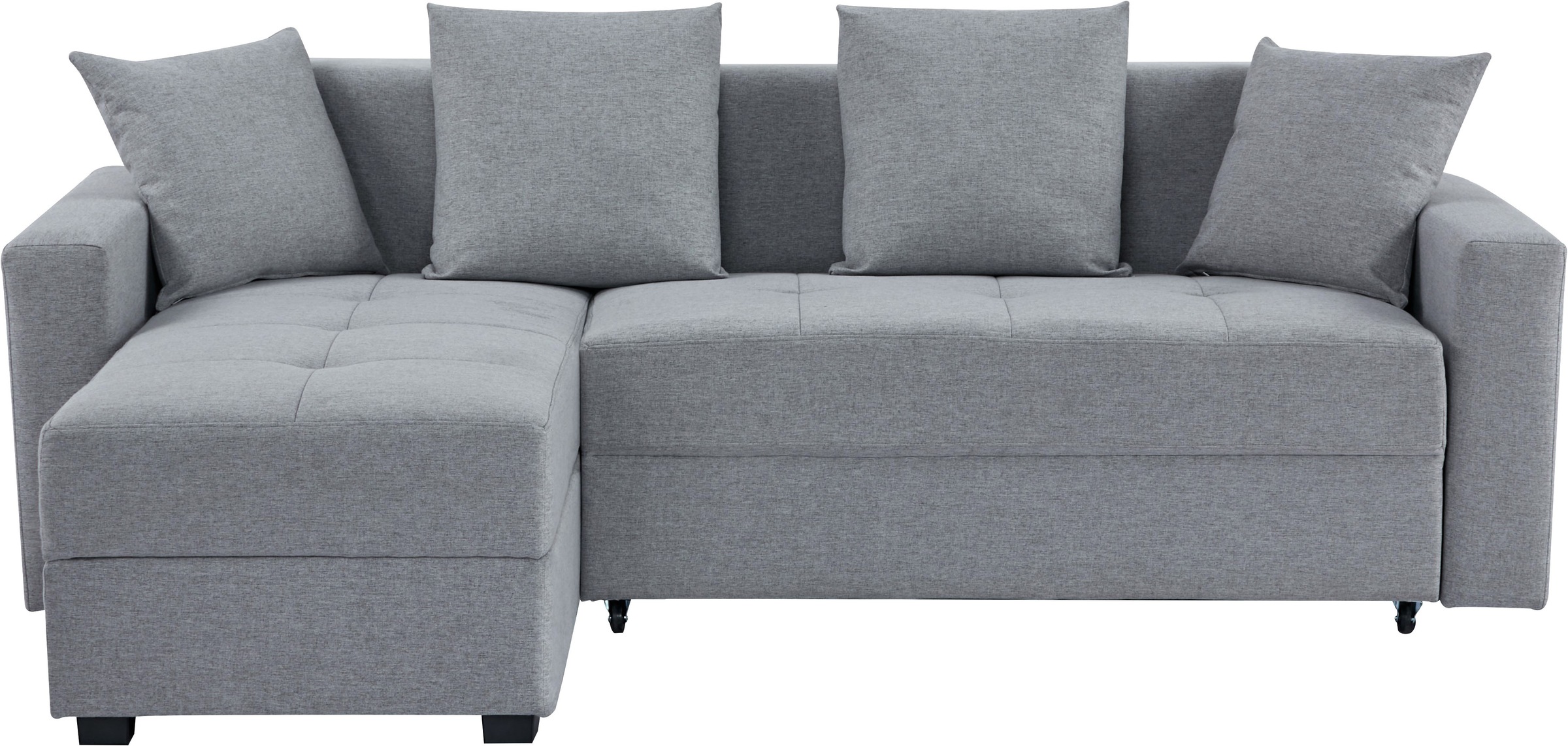 OTTO home Ecksofa »KILLAM, 217 cm, L-Form, mit Schlaffunktion u. Bettkasten günstig online kaufen