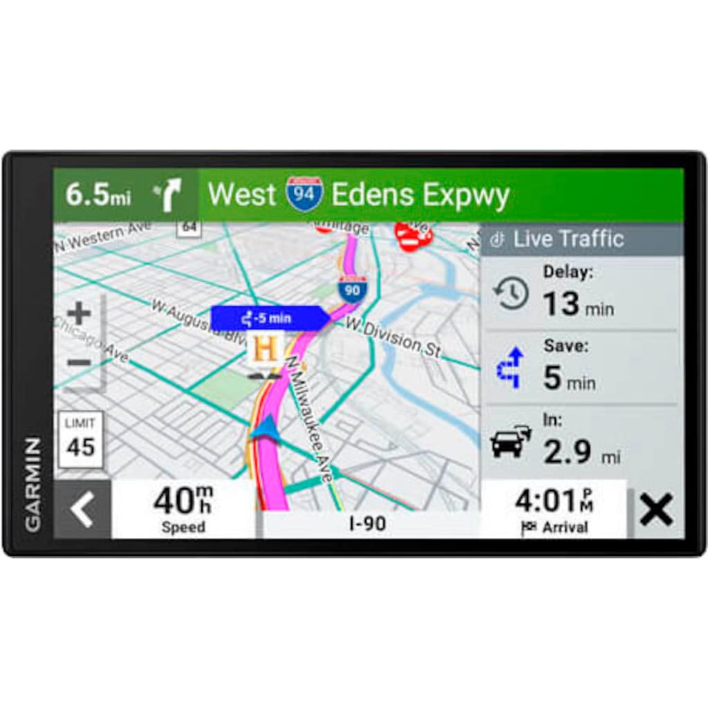 Garmin Navigationsgerät »DRIVESMART™ 76 EU, MT-D«, (Karten-Updates)