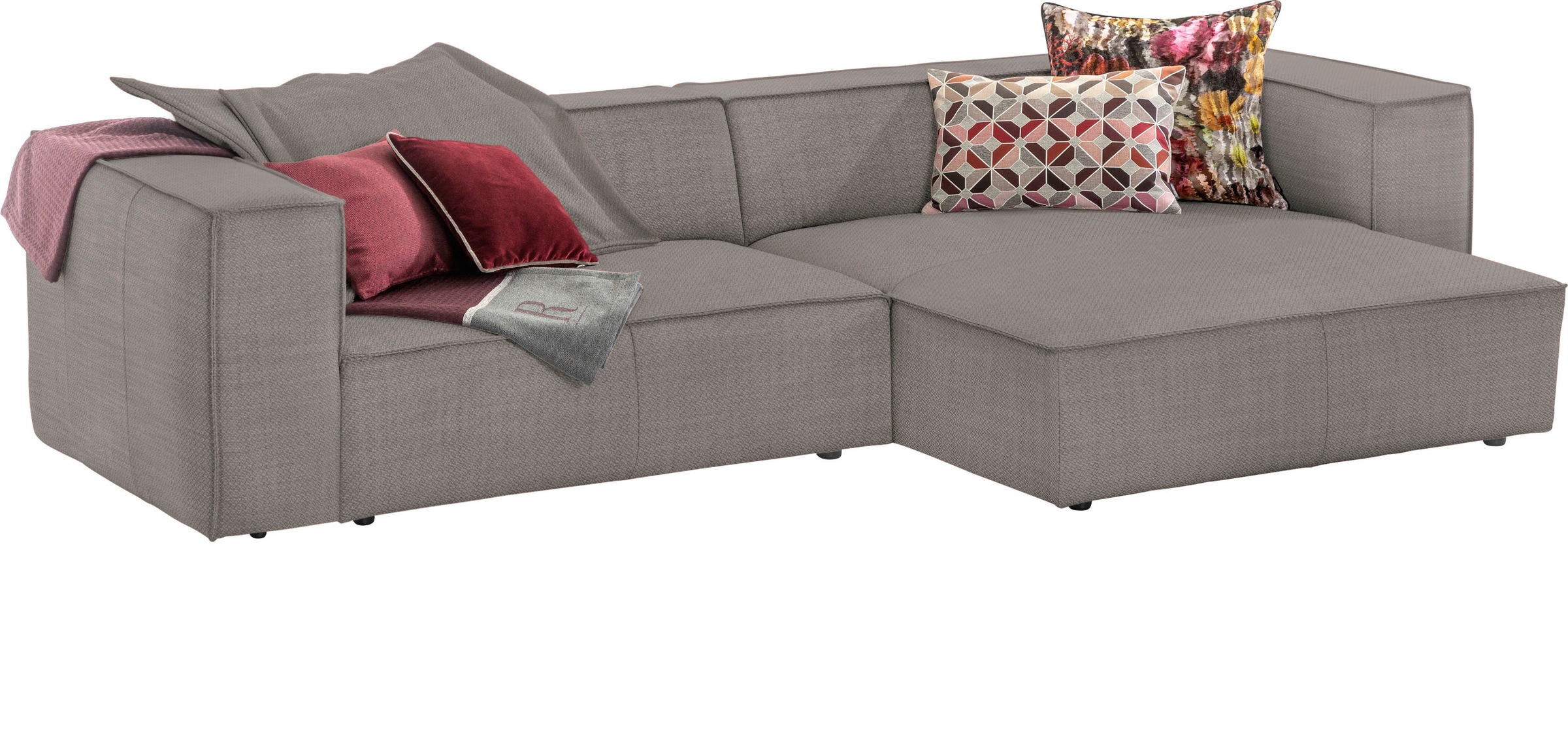 W.SCHILLIG Ecksofa "around-the-block, modern und elegant, bequem, L-Form", günstig online kaufen