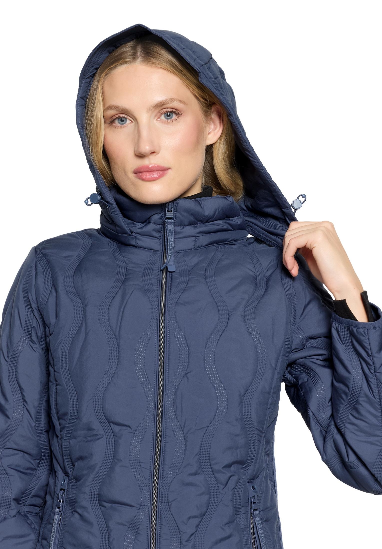 Betty Barclay Steppjacke mit Kapuze mit Kapuze