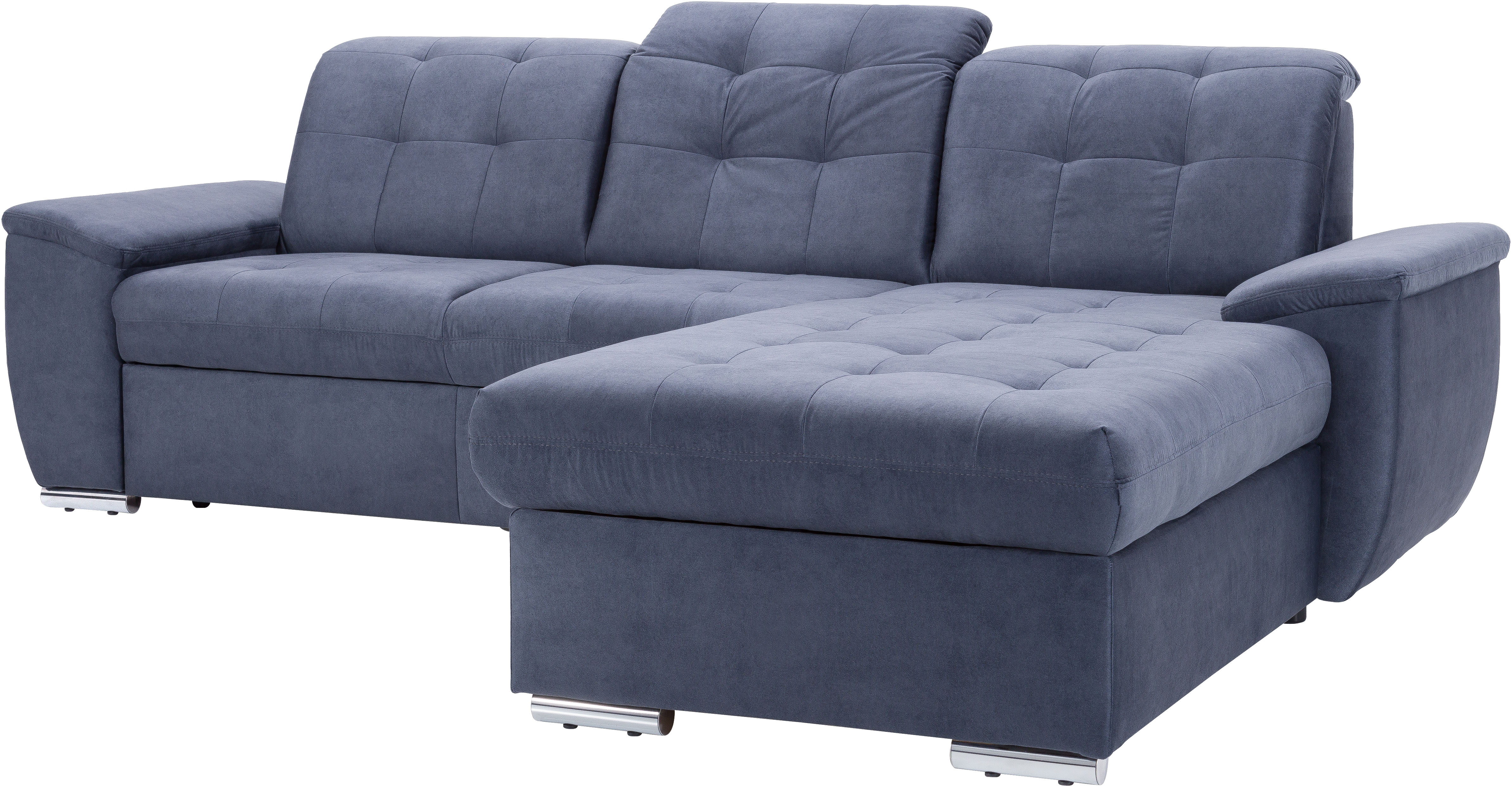 exxpo - sofa fashion Ecksofa »Derby Inkl. Kopfteilverstellung, wahlw. Bett günstig online kaufen