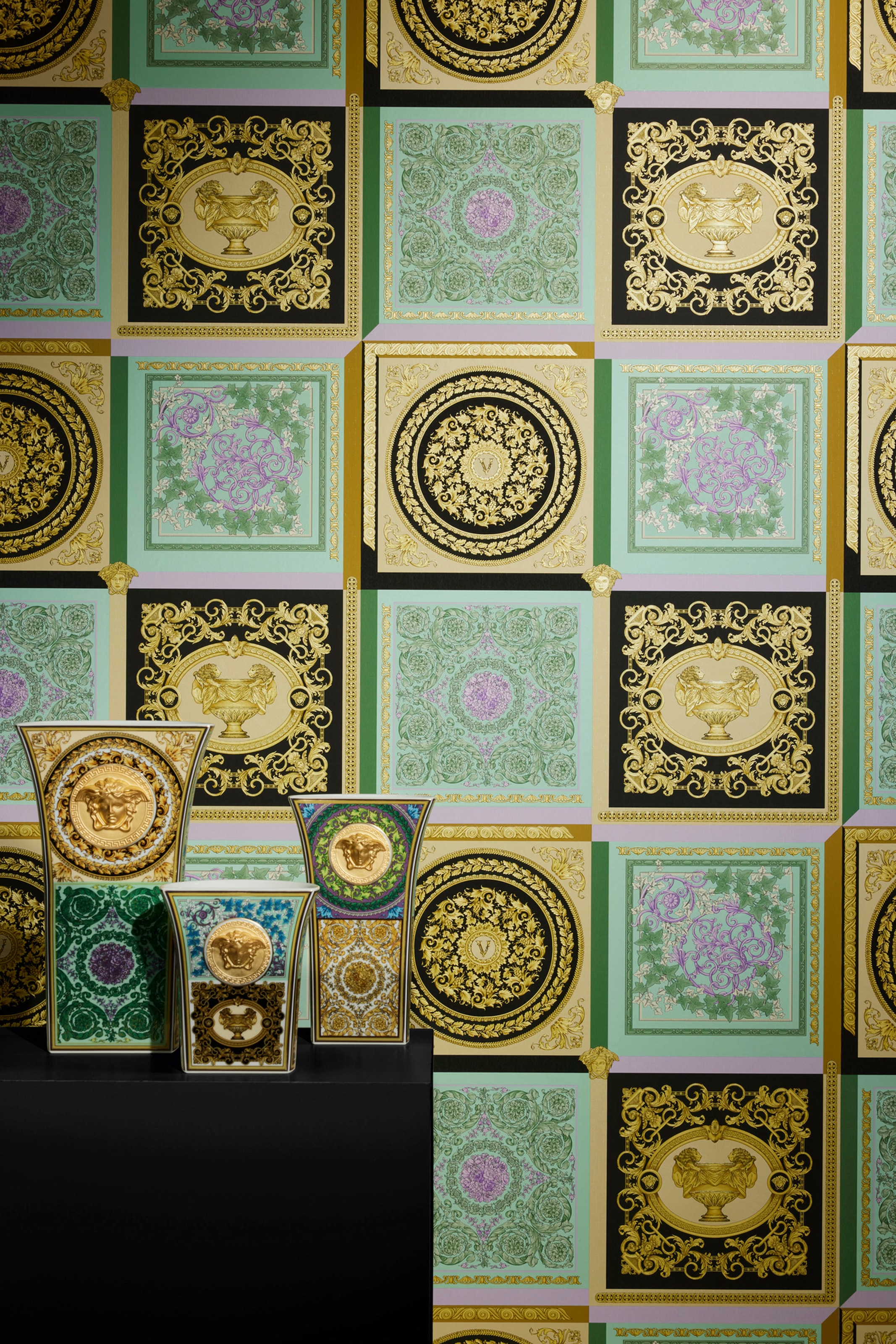 Versace Vliestapete »Wallpaper Versace 5 Design Patchwork«, leicht glänzend günstig online kaufen