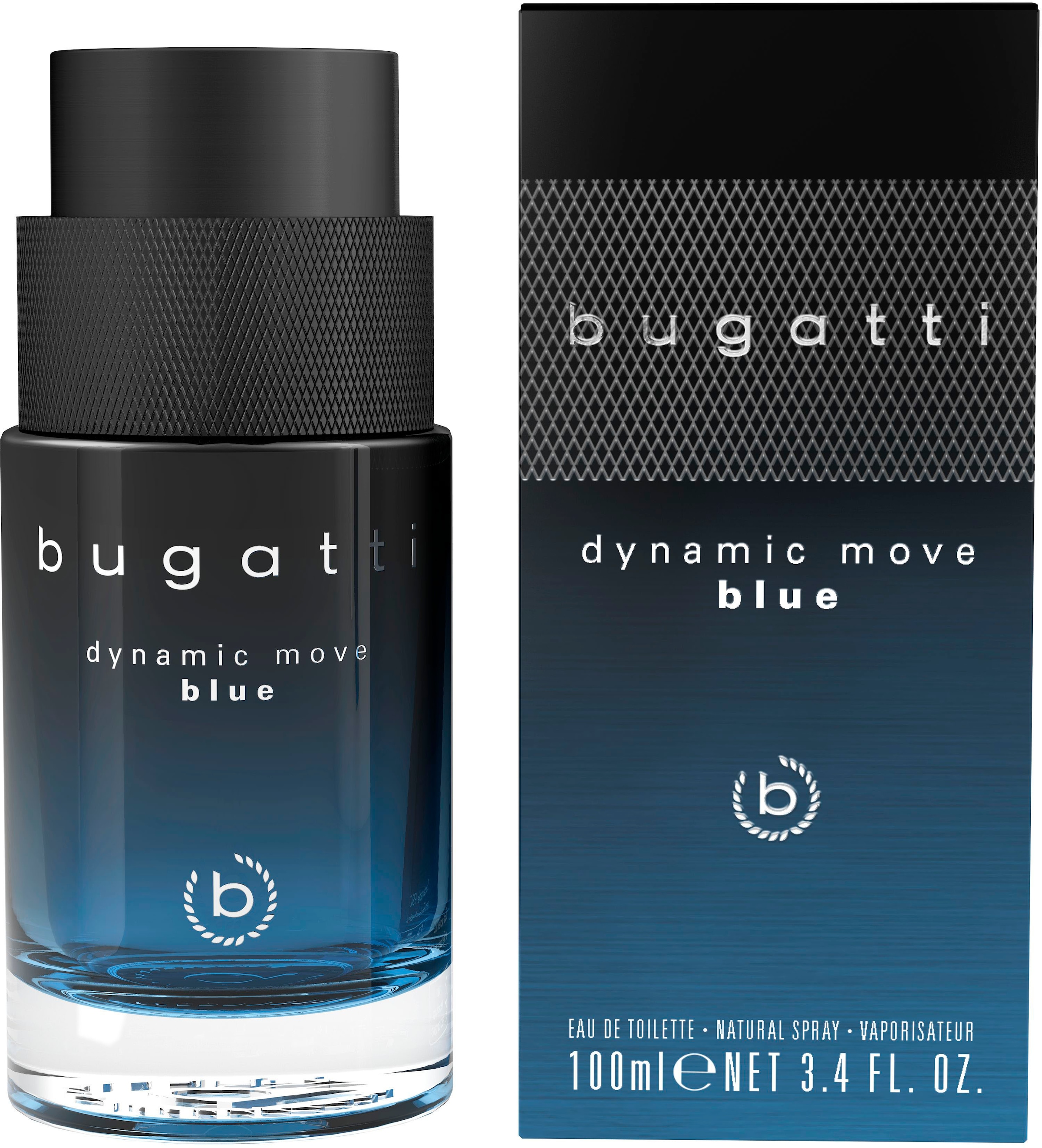 bugatti Eau de Toilette »Dynamic Move Blue EdT 100ml«