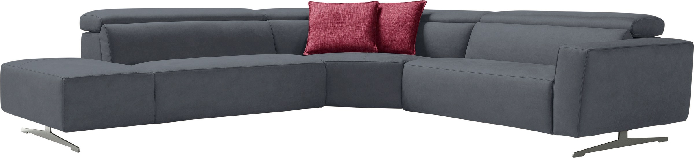 Egoitaliano Ecksofa »Stefanie-e, Designsofa der Extraklasse, bequem mit hoh günstig online kaufen