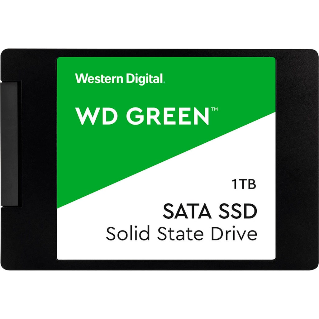 Western Digital interne SSD »WD Green 3D NAND SSD 1TB«, 2,5 Zoll, Anschluss SATA III