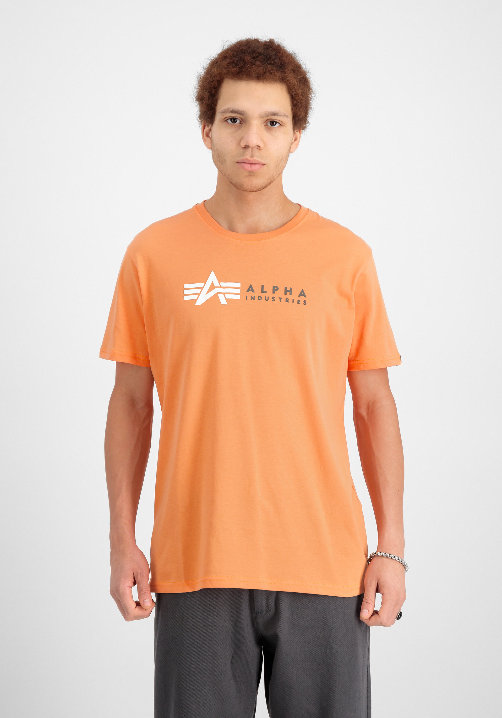 Alpha Industries T-Shirt »Alpha Industries Men - T-Shirts Alpha Label T Puff Print«