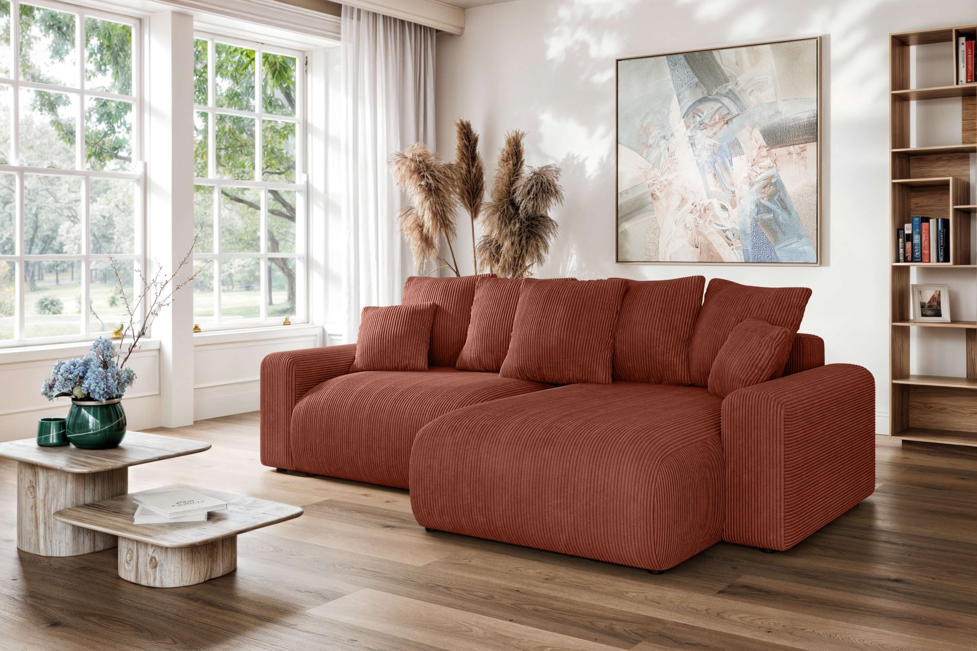Home affaire Ecksofa »LAKESIDE klein mit Bettfunktion und Bettkasten, B/T/H günstig online kaufen