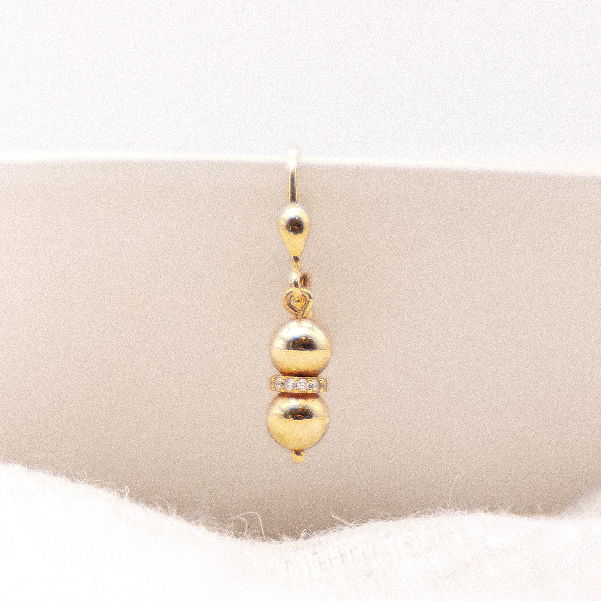 Fascination by Ellen K. Paar Ohrhänger »585 Gelbgold Zirkonia«