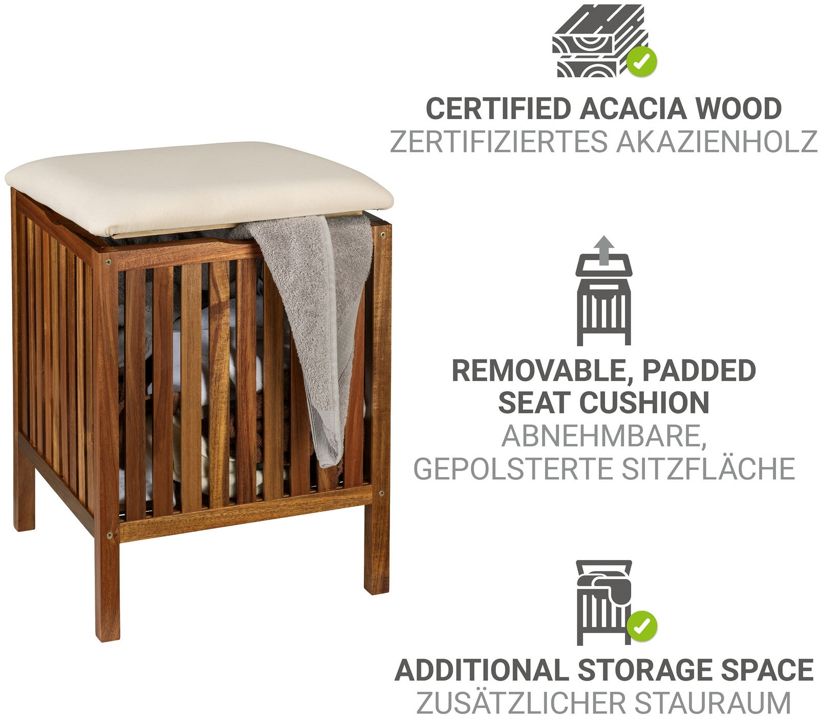 WENKO Hocker »Fondi«