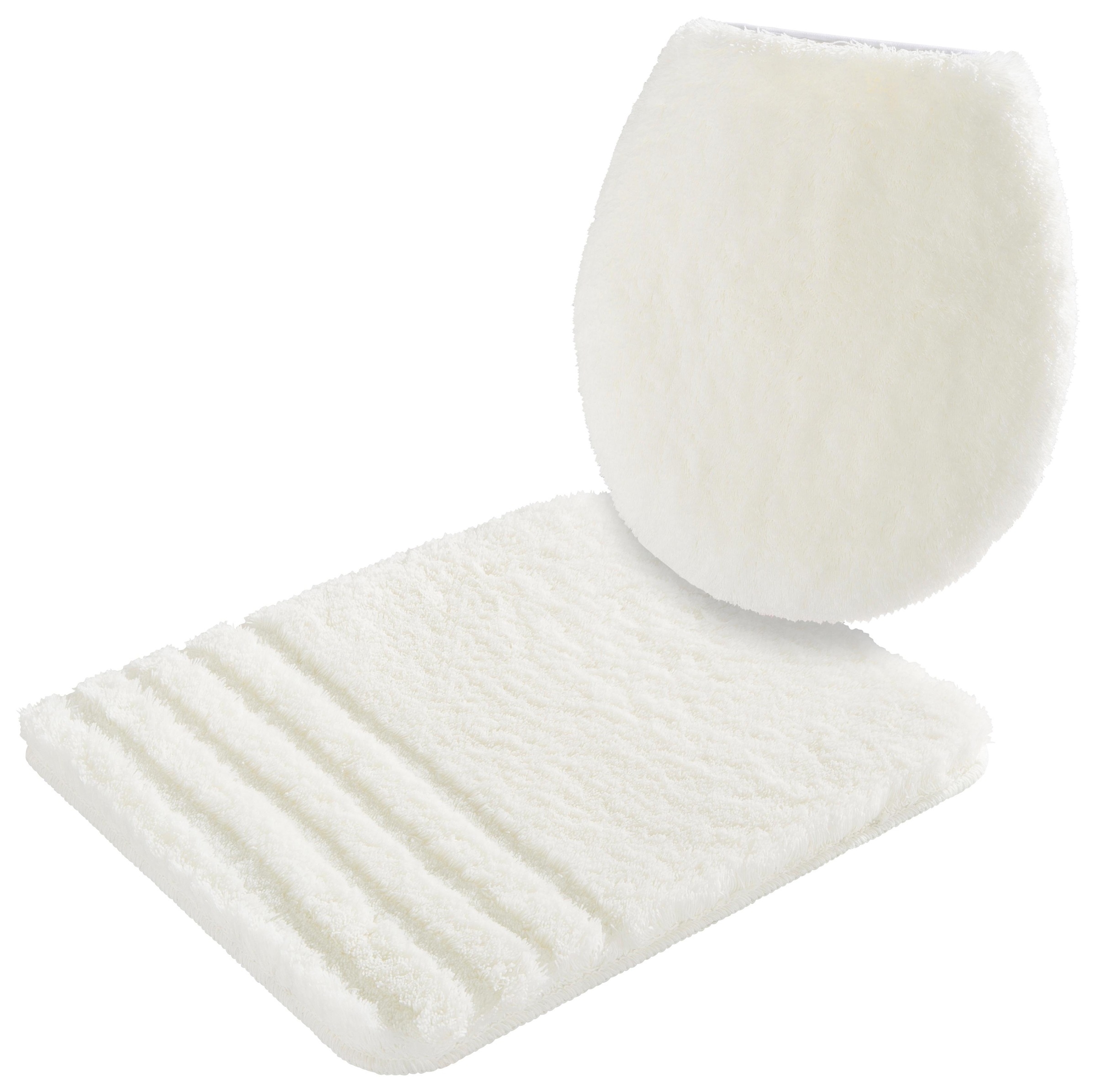 Möve Badematte »Loft, Badvorleger, Badezimmer Teppich« Höhe 30 mm rutschhem günstig online kaufen