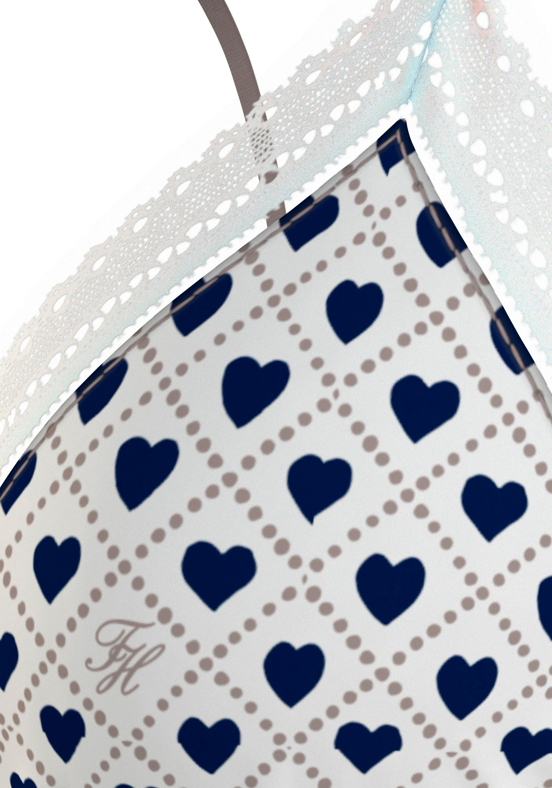 Tommy Hilfiger Underwear Bralette-BH »TRIANGLE PRINT«, mit modischem Logobund