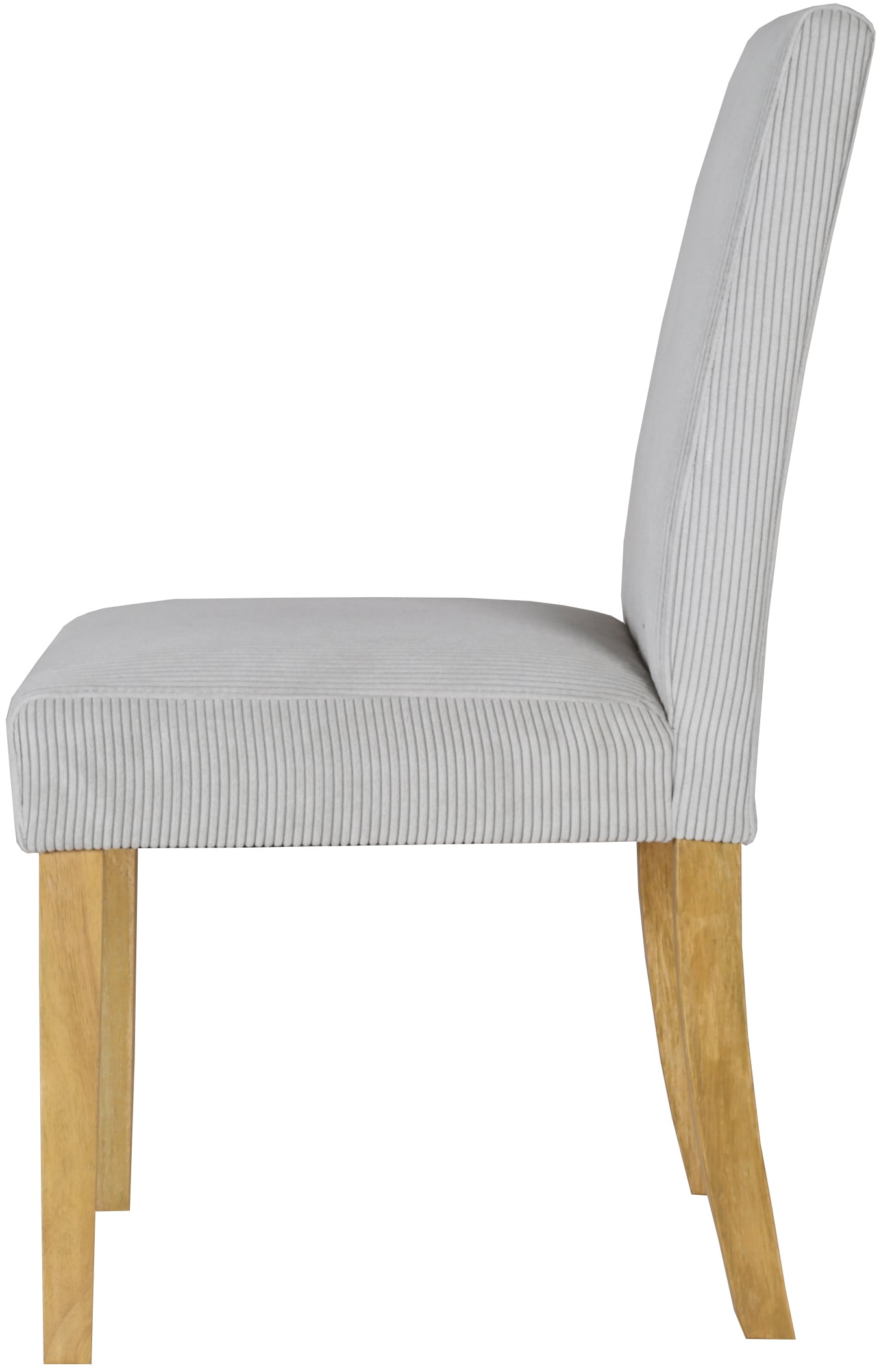 Home affaire Esszimmerstuhl »Winikon, TOPSELLER!«, (Set), 2 St., Cord, Massivholzgestell, moderner Cordbezug, bequem gepolstert
