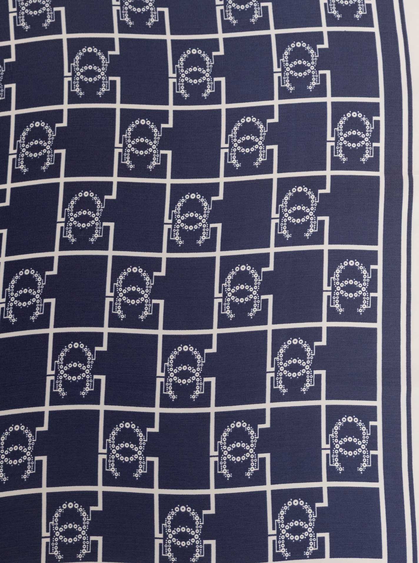Zwillingsherz Nickituch »"Luxury"« geometrisches Muster, glänzende Oberfläche