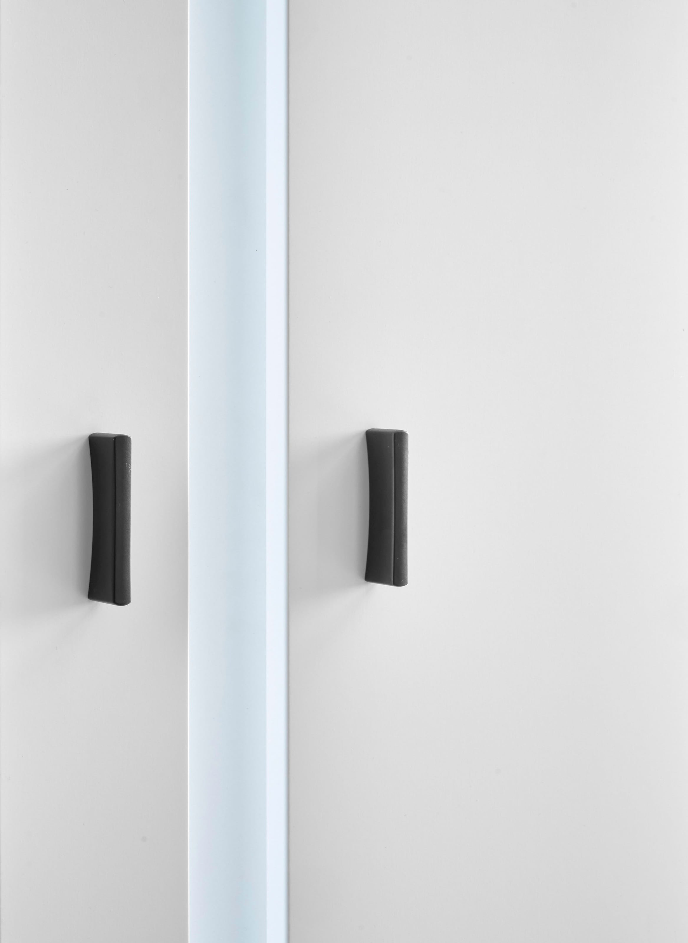 INOSIGN Wohnwand »LONG ISLAND«, (Set, 3 St.), in moderner Trendfarbe,inklusive senkrechter Beleuchtung,Breite 290 cm