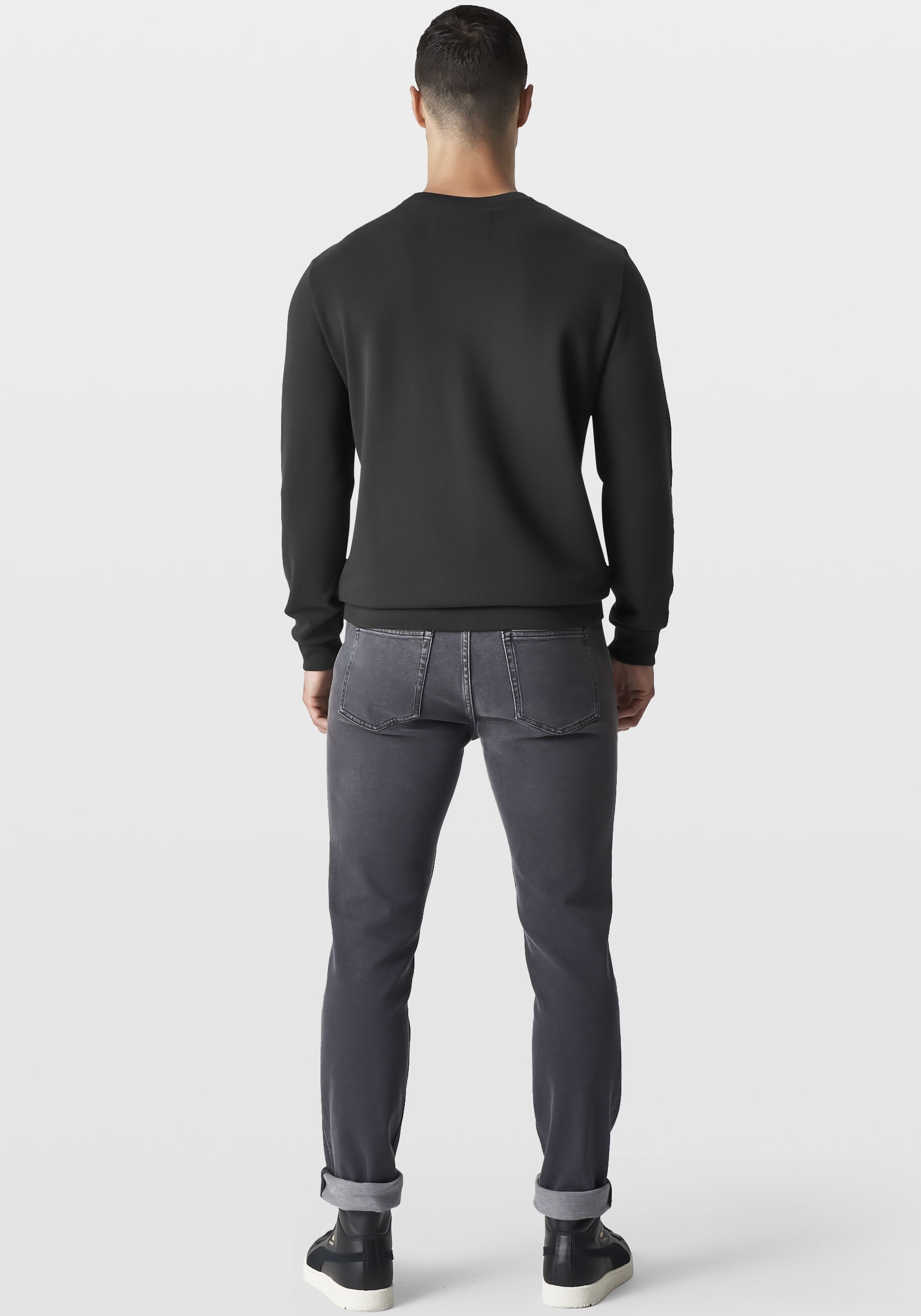BMW Sweatshirt, OFFSET TAG SWEAT CREW