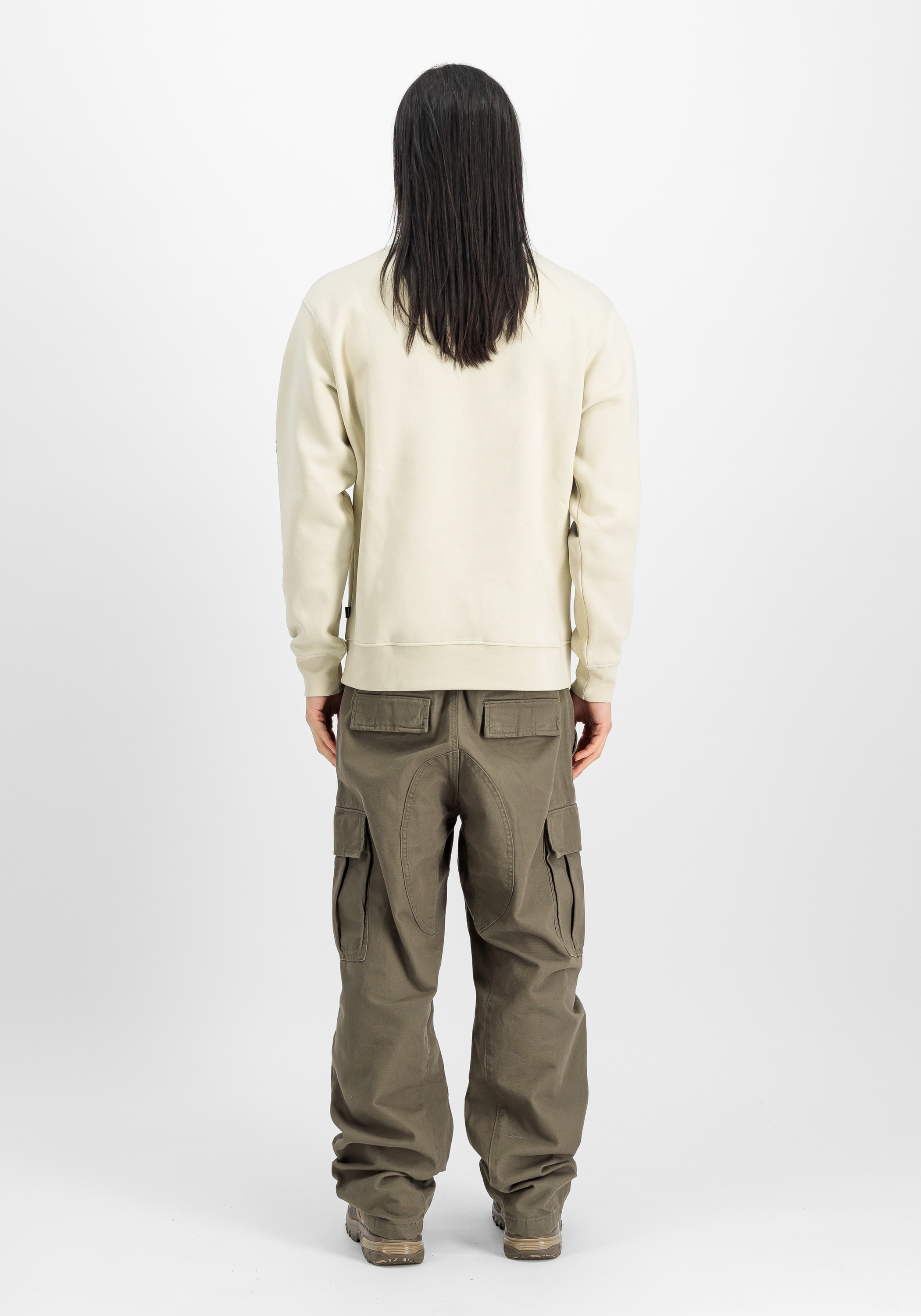 Alpha Industries Sweater »Alpha Industries Men - Sweatshirts Camo Sleeve Sweatshirt«