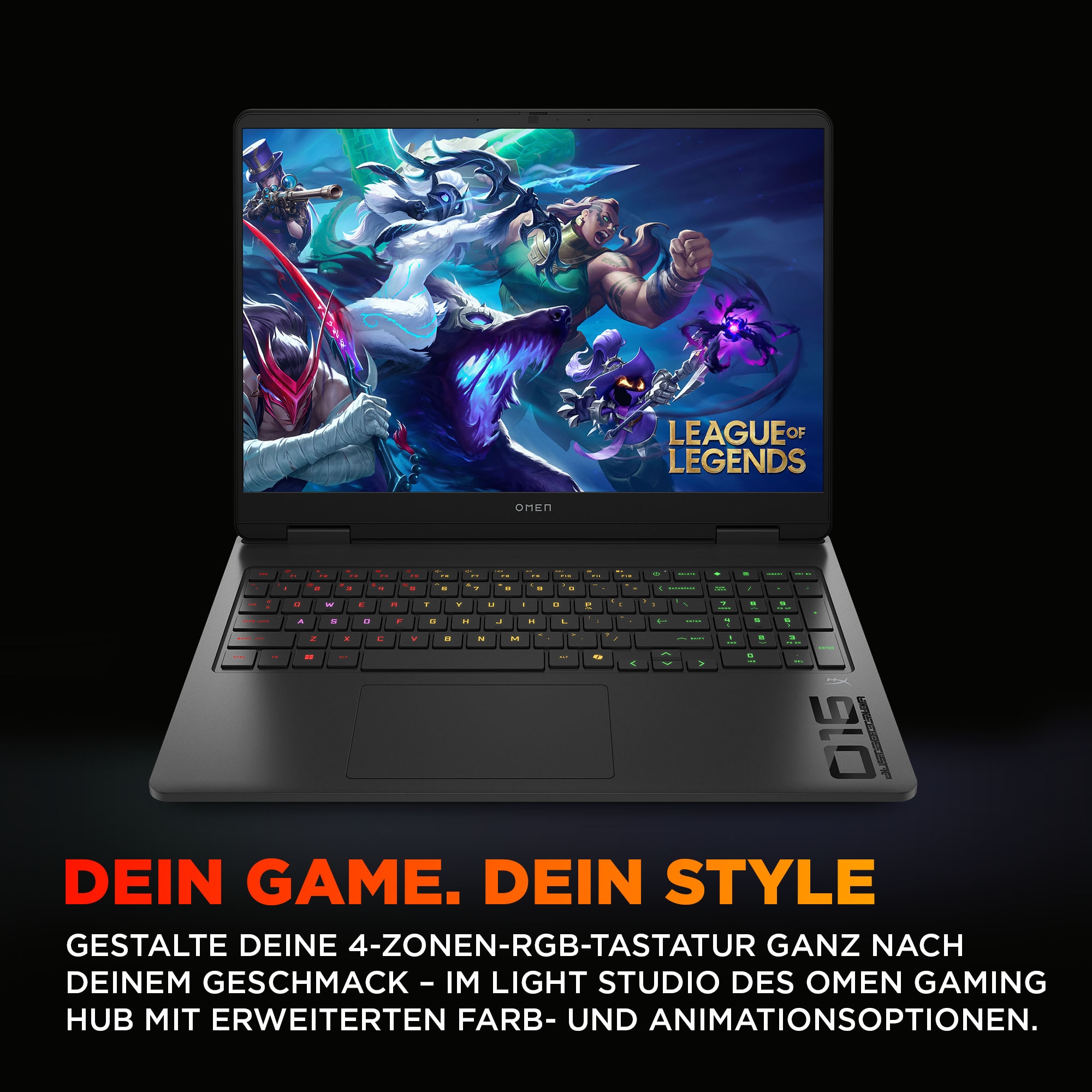 HP Gaming-Notebook »Omen 16-ap0095ng« 40,6 cm / 16 ″ AMD Ryzen 9 GeForceRTX5070 1.000 GB SSD