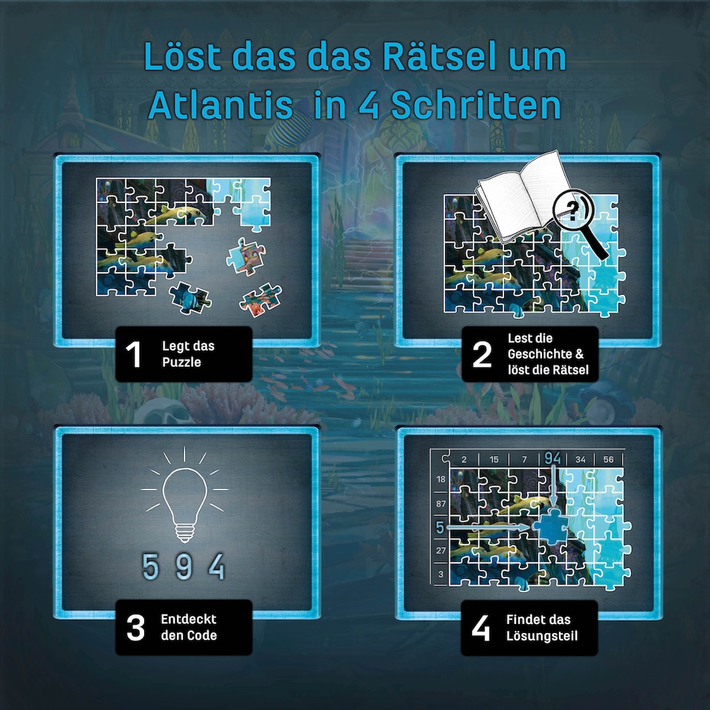 Kosmos Puzzle »EXIT, Das Puzzle, Der Schlüssel von Atlantis«