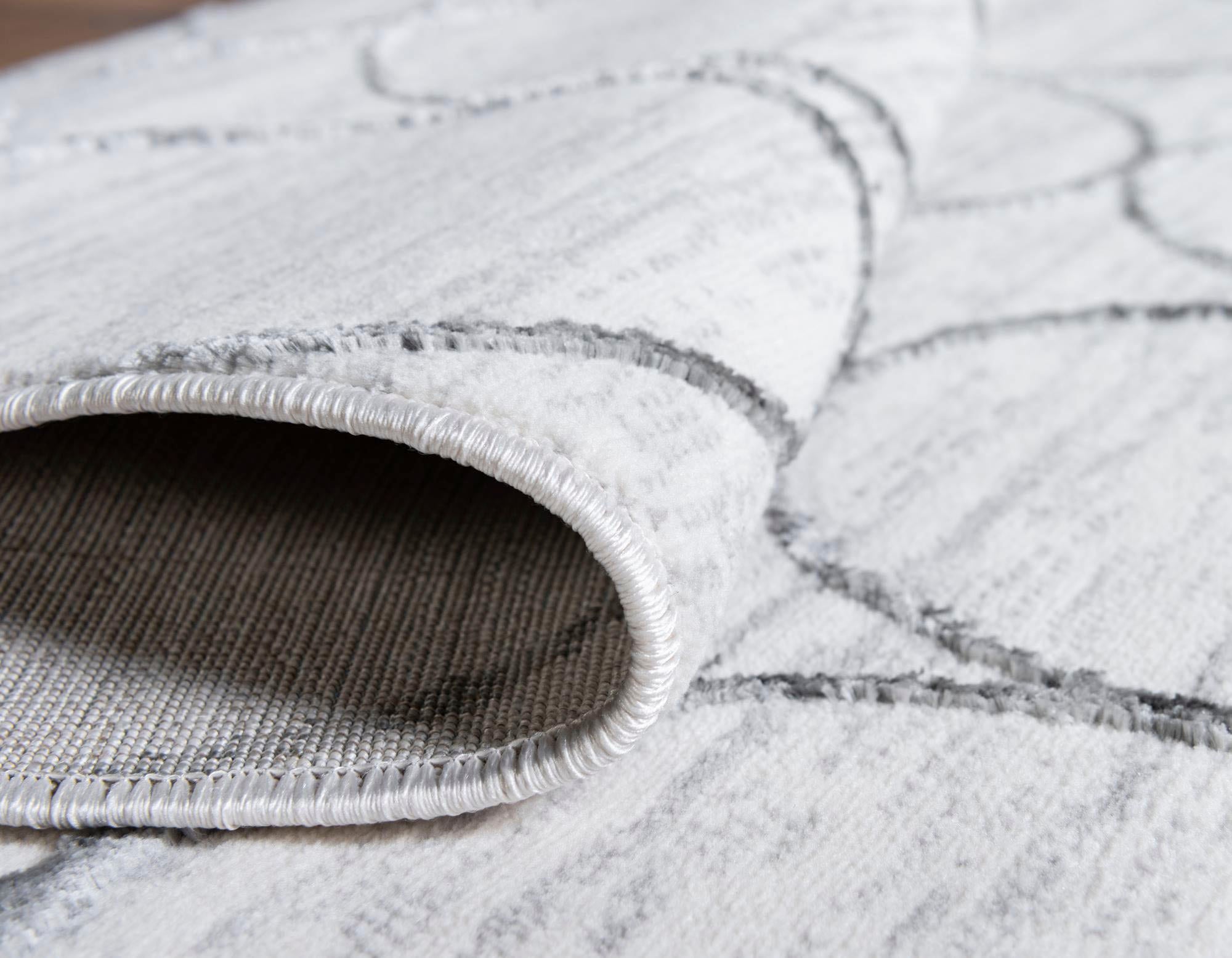 Myflair Möbel & Accessoires Teppich »Titan Trellis Lagerräumung«, rechteckig, 13 mm Höhe, Kurzflor, gewebt, modernes Design, Motiv Kreise