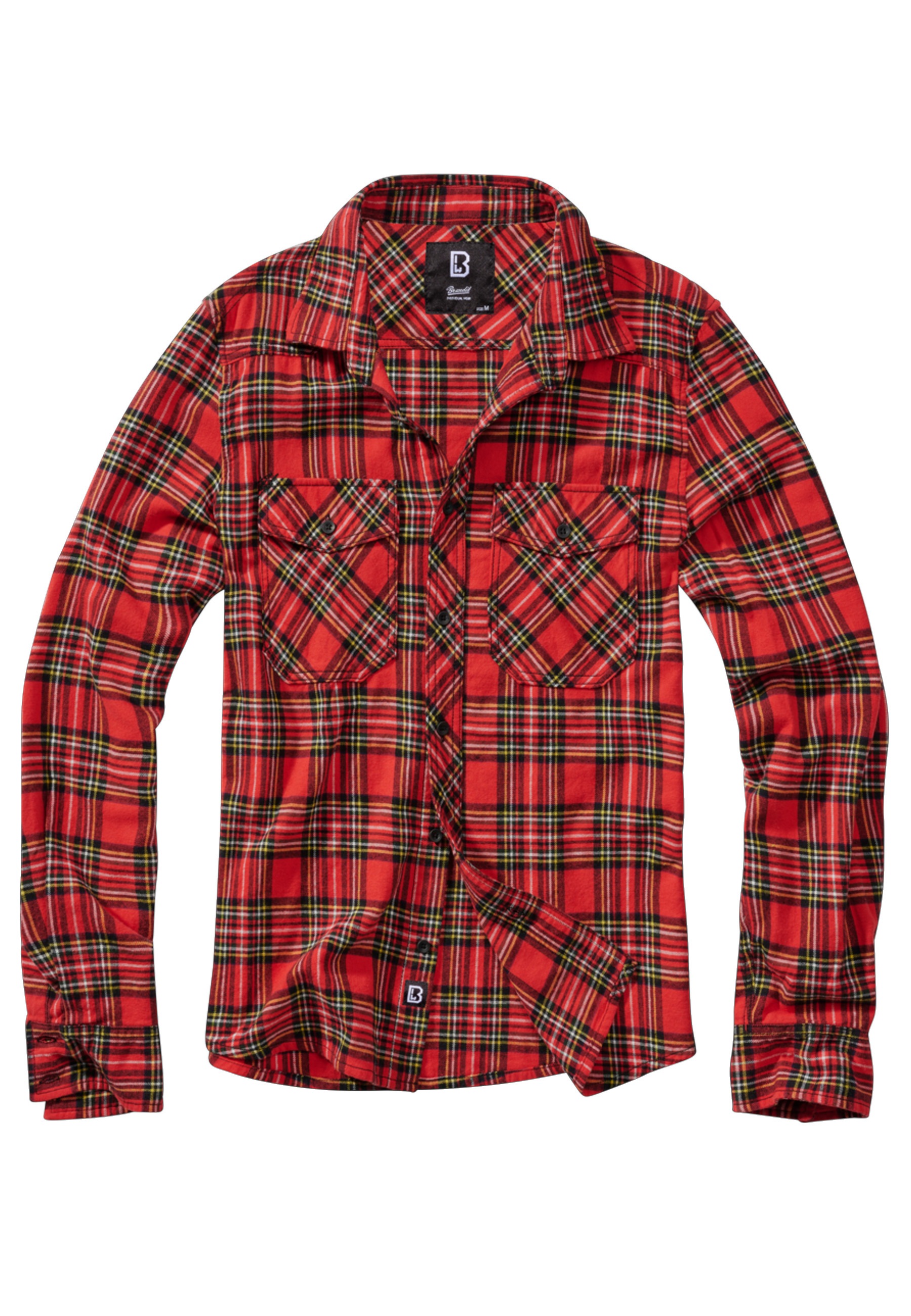Brandit Langarmhemd »Brandit Herren Checked Shirt« 1
