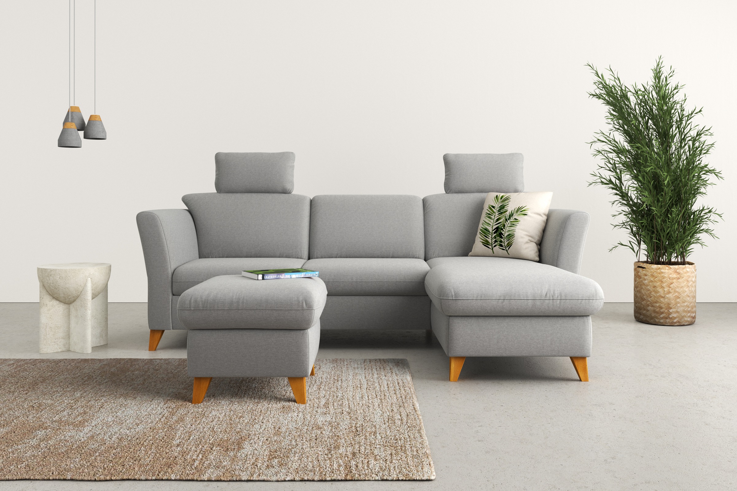 Home affaire Polsterhocker »Trelleborg«, passend zur Serie "Trelleborg", incl. Stauraum