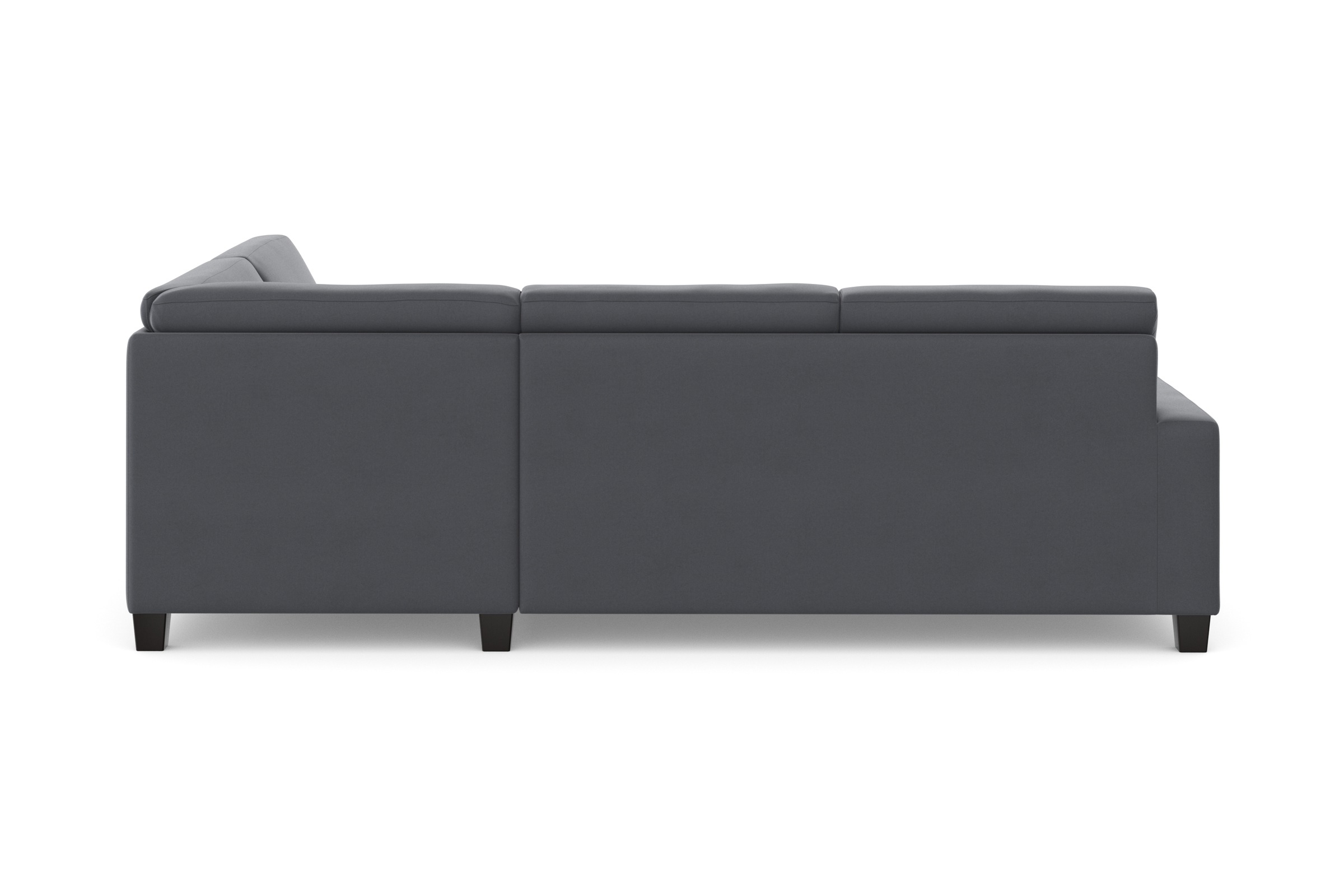 DOMO collection Ecksofa »Florentina zeitlos und elegant, Sitznähte als Designelement, L-Form«, wahlweise mit Bettfunktion, mit Kontrastnaht, Komfortsitzhöhe 47cm