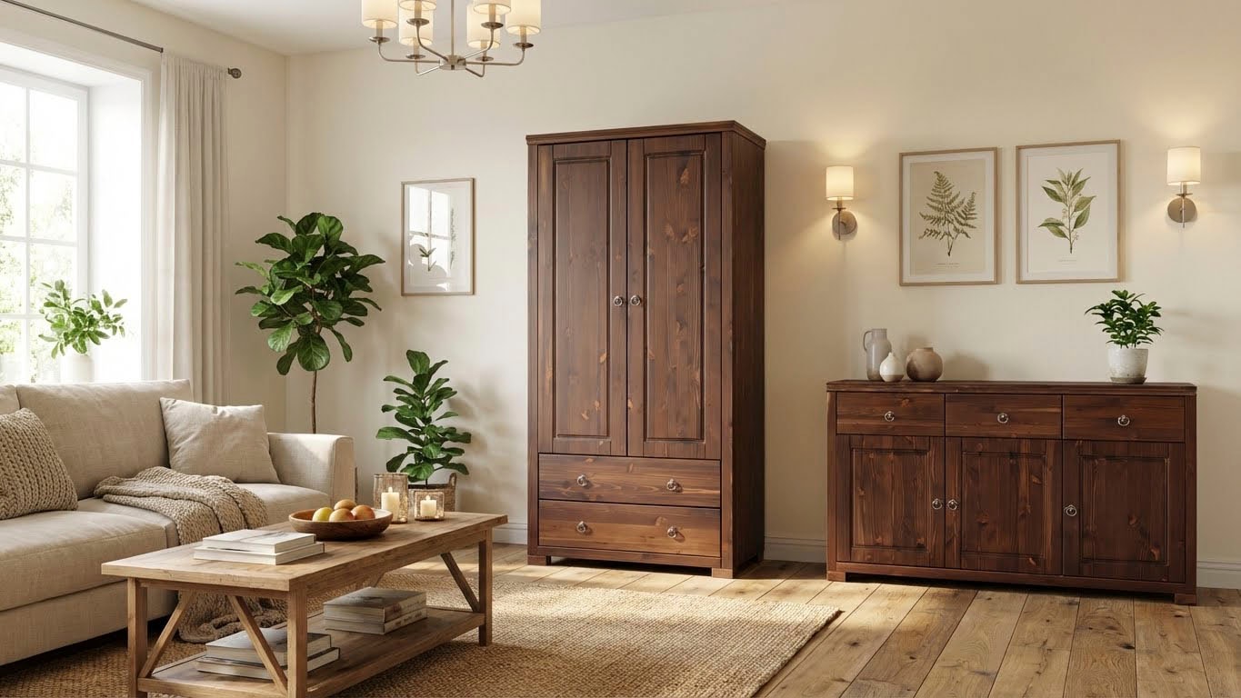 OTTO home Sideboard »Gotland« Kommode, Breite 147 cm, aus massiver Kiefer, FSC®
