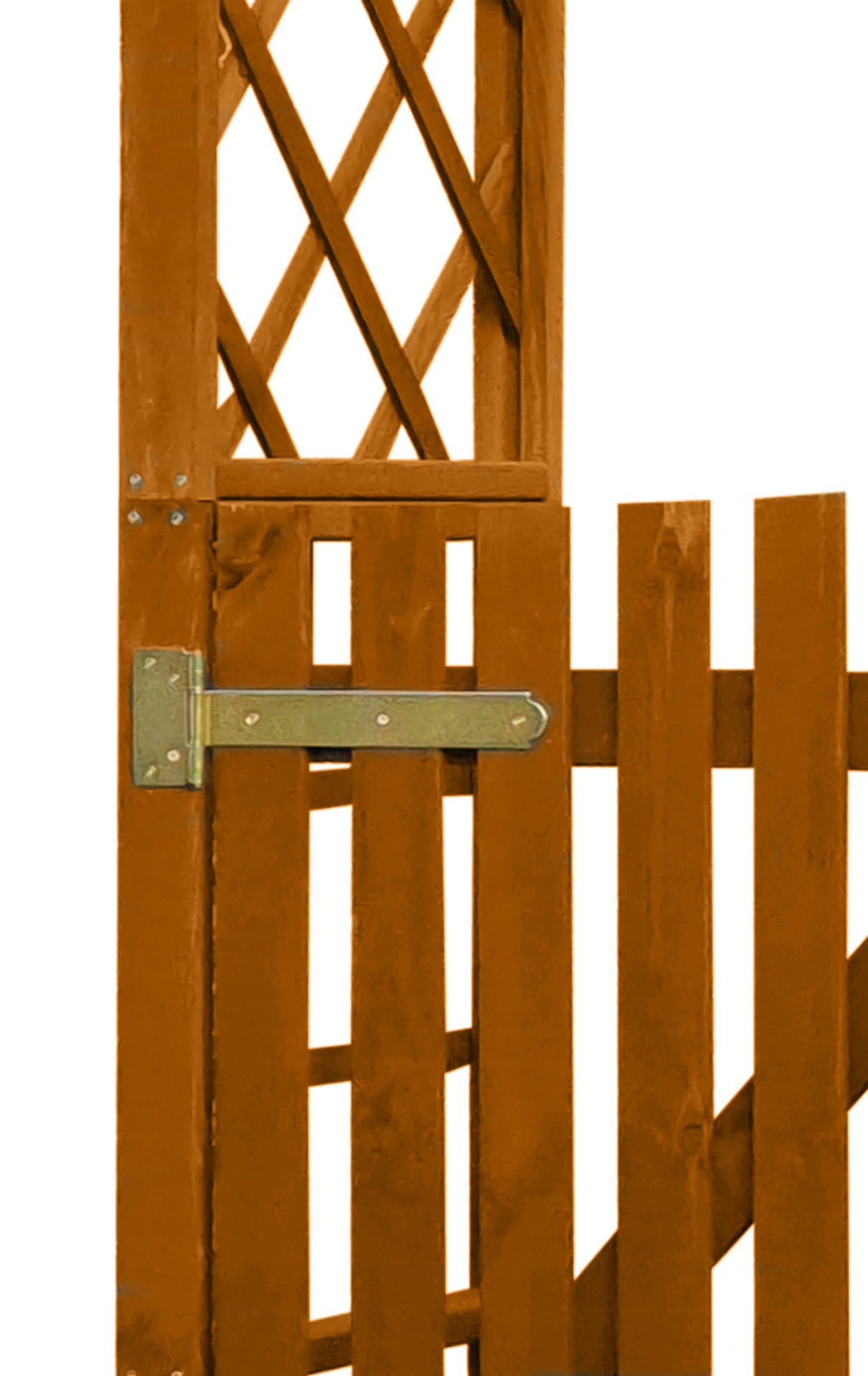 promadino Rosenbogen »Pergola Ben«, (Set), BxTxH: 200x65x208 cm, mit Türen