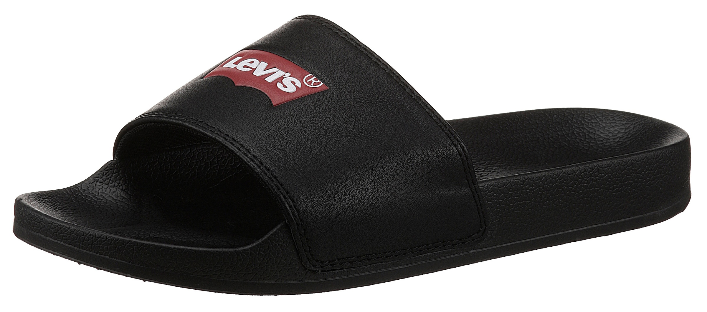 Levi's® Badepantolette »June Batwing S«, mit auffälliger LEVI´S® Aufschrift kaufen
