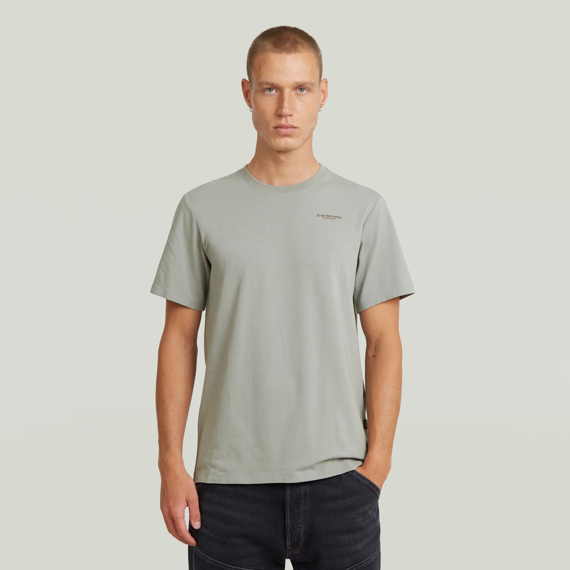G-STAR T-Shirt »Slim Base« mit Rundhals, Baumwollmix