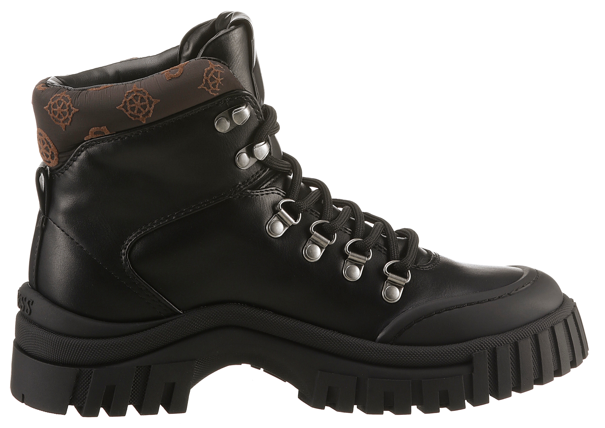 Guess Schnürboots »LOFIRA«, mit markanter Laufsohle