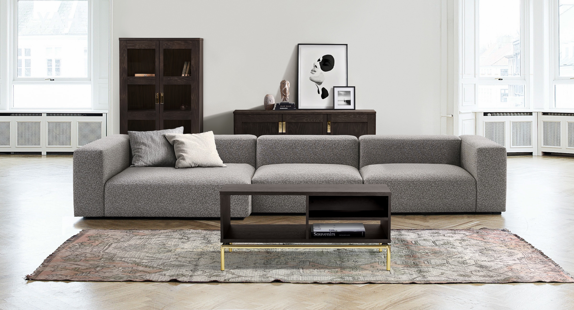 Woodman Couchtisch besonderes Design, FSC®-zertifiziert günstig online kaufen