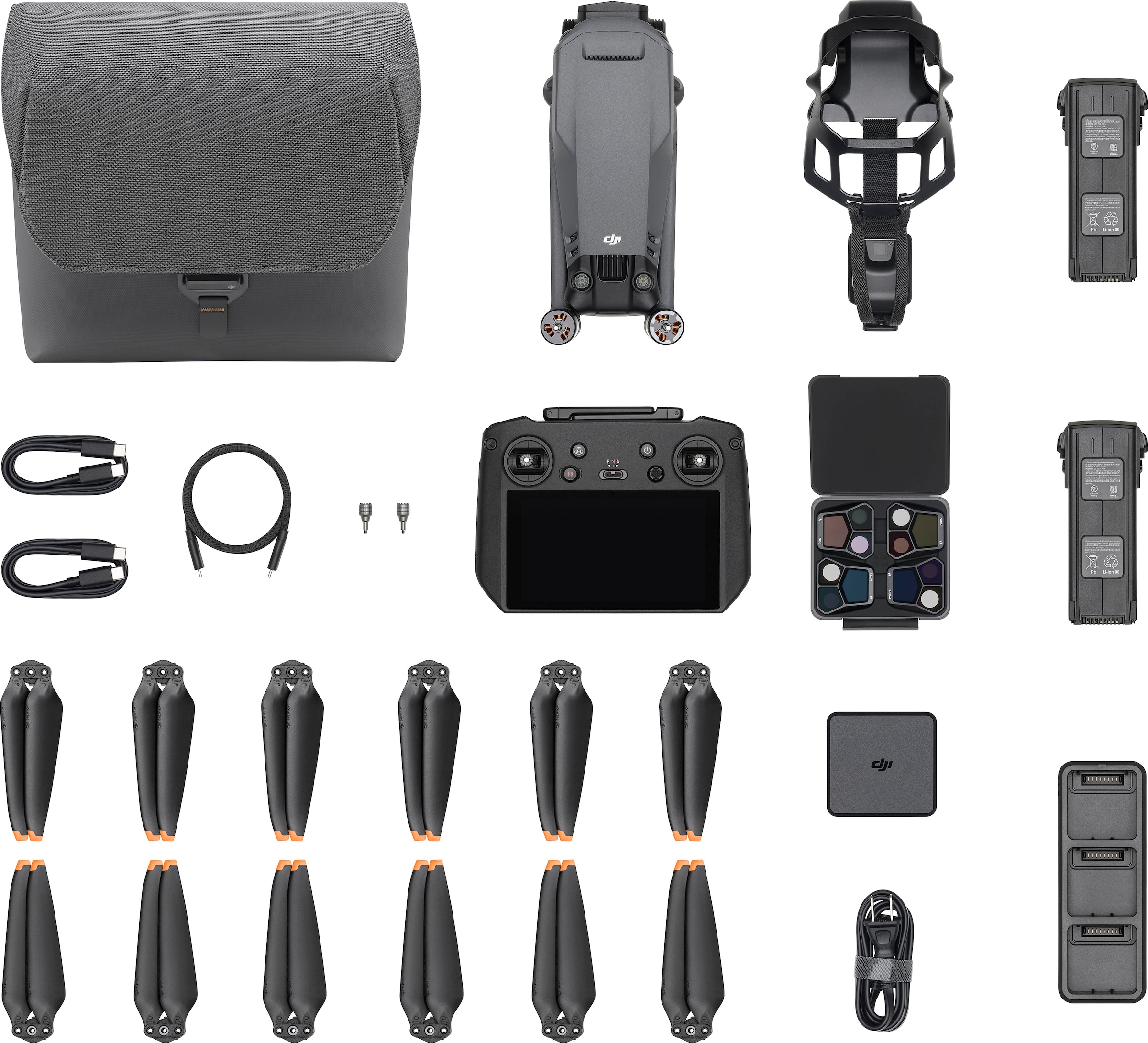 DJI Drohne »DJI Mavic 3 Pro Cine Premium«, (DJI RC Pro Fernsteuerung, 1TB SSD, 3 Akkus und Ladestation)