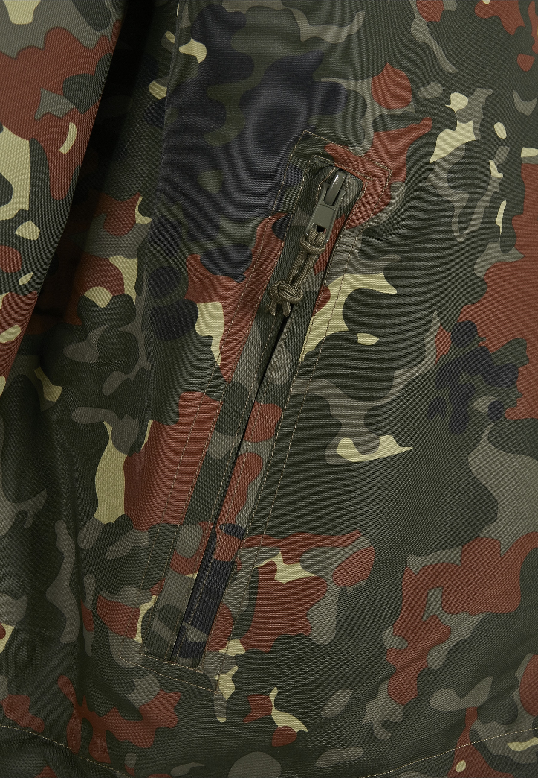 Brandit Allwetterjacke »Brandit Herren Summer Pull Over Jacket« 1 Stk. tlg. mit Kapuze