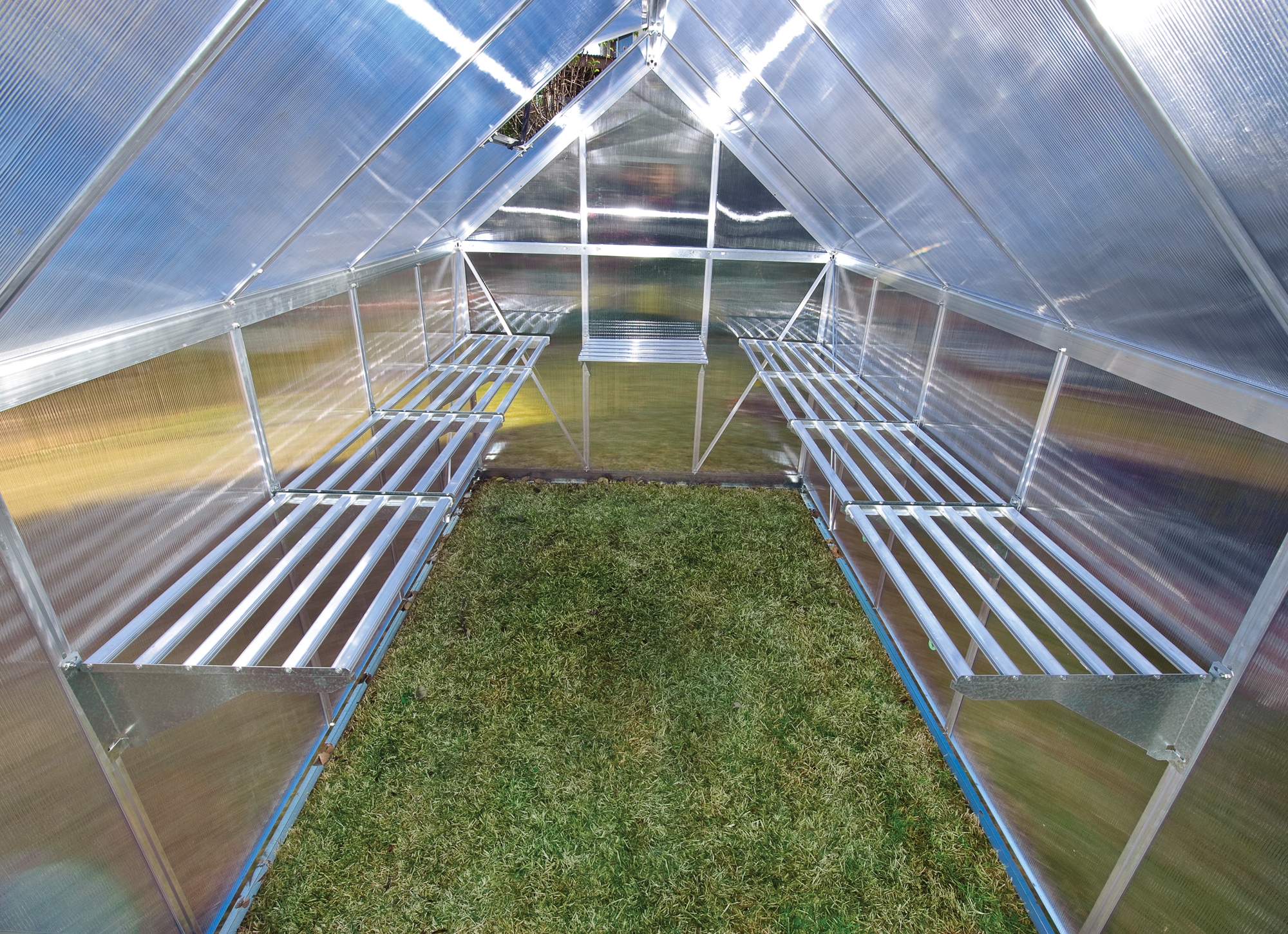 Palram - Canopia Anbauregal »Schwerlastregal aus Stahl« Gewächshaus-Regalbausatz