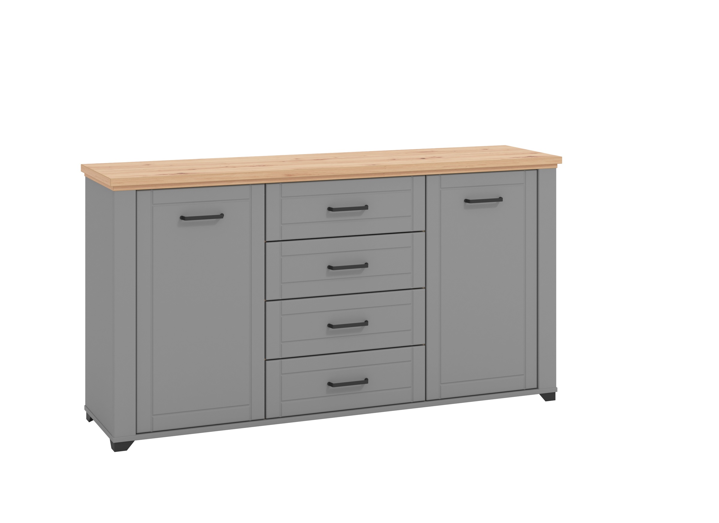 Home affaire Kommode »Valencia Sideboard, B/T/H 161/41/85,5 cm« günstig online kaufen