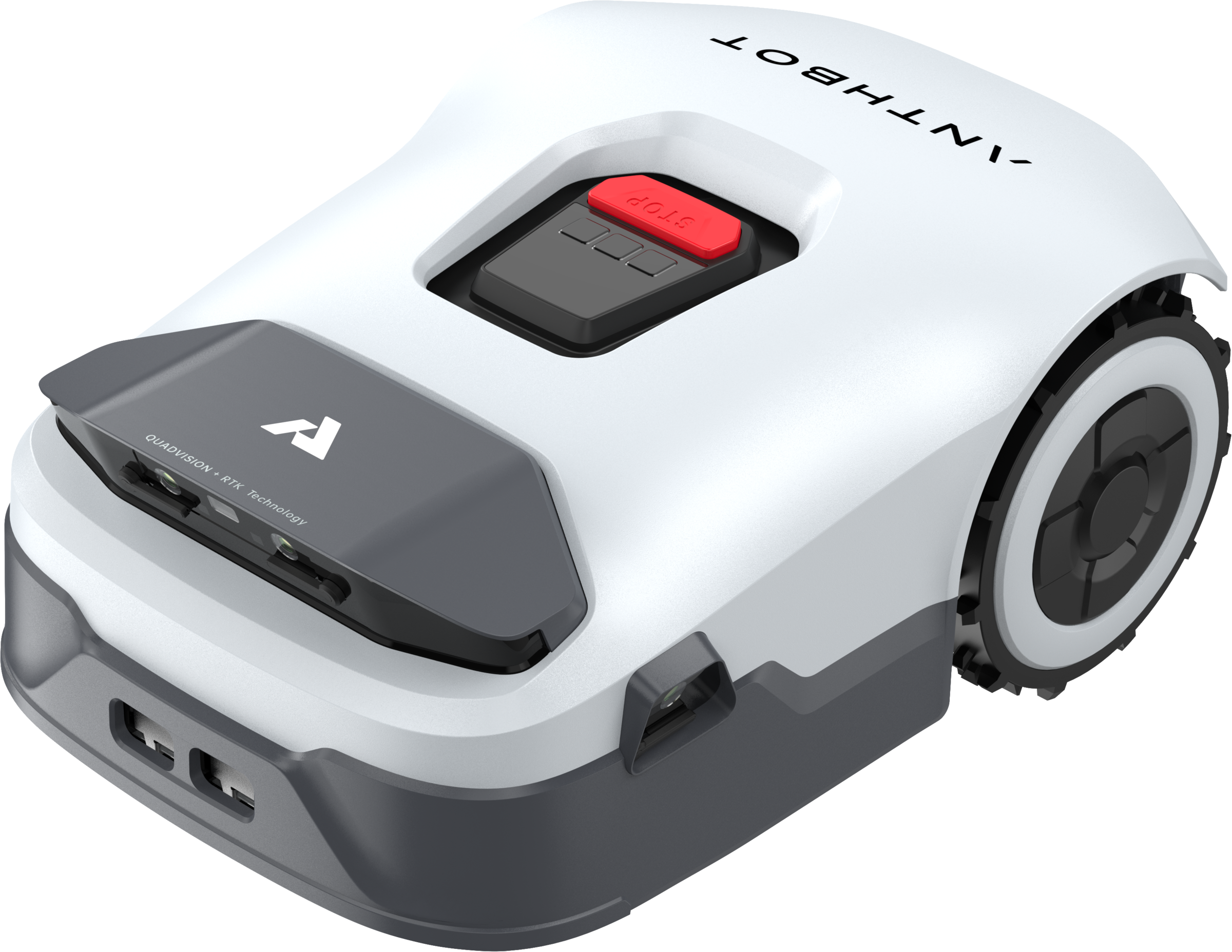 Anthbot Rasenmähroboter »90ANT-LMGenie1000« KI‑Hindernisvermeidung, Multi‑Zonen-Verwaltung,   Kabellose Installation, Full‑Band‑RTK mit 4 KI‑Kameras