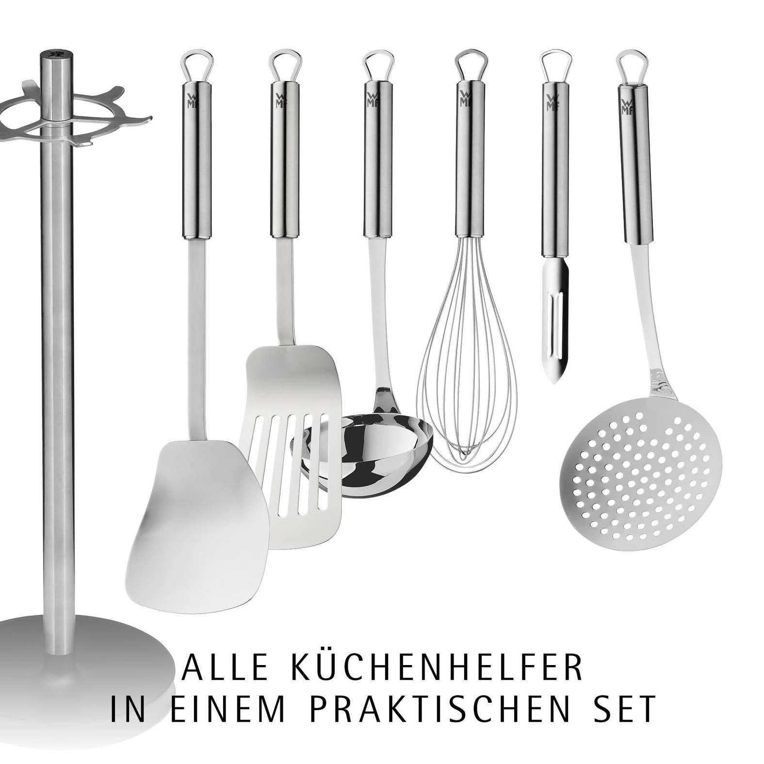 WMF Kochbesteck-Set »Profi Plus« Cromargan® Edelstahl Rostfrei 18/10, inkl. Ständer